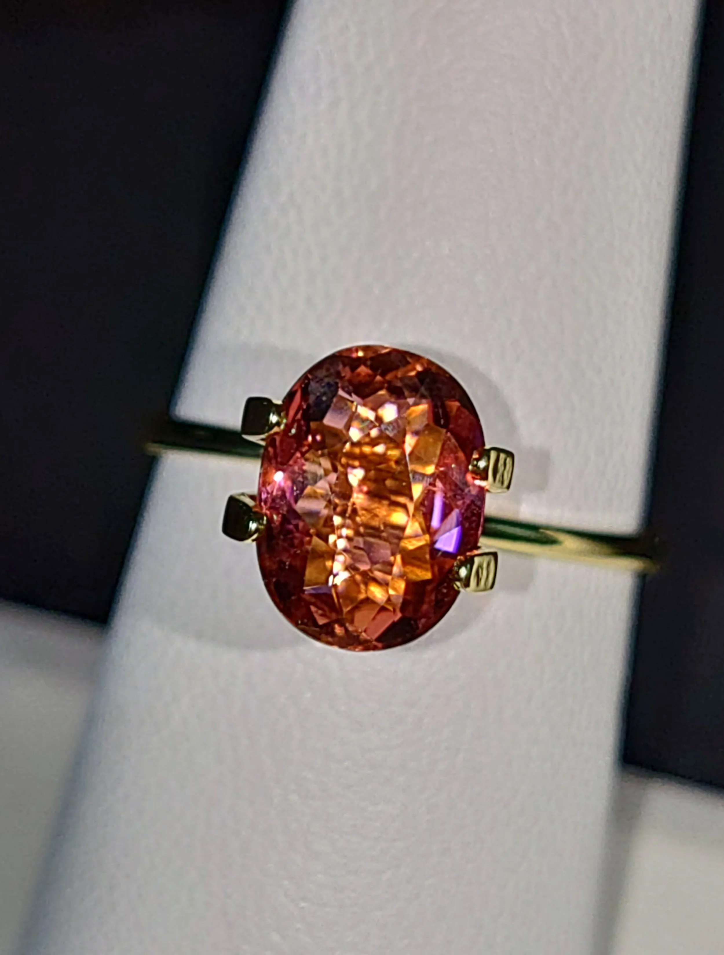 Genuine Neon Hot Pink Titanium Tourmaline 1.74ct from TheCoveAtFoxHollow.com