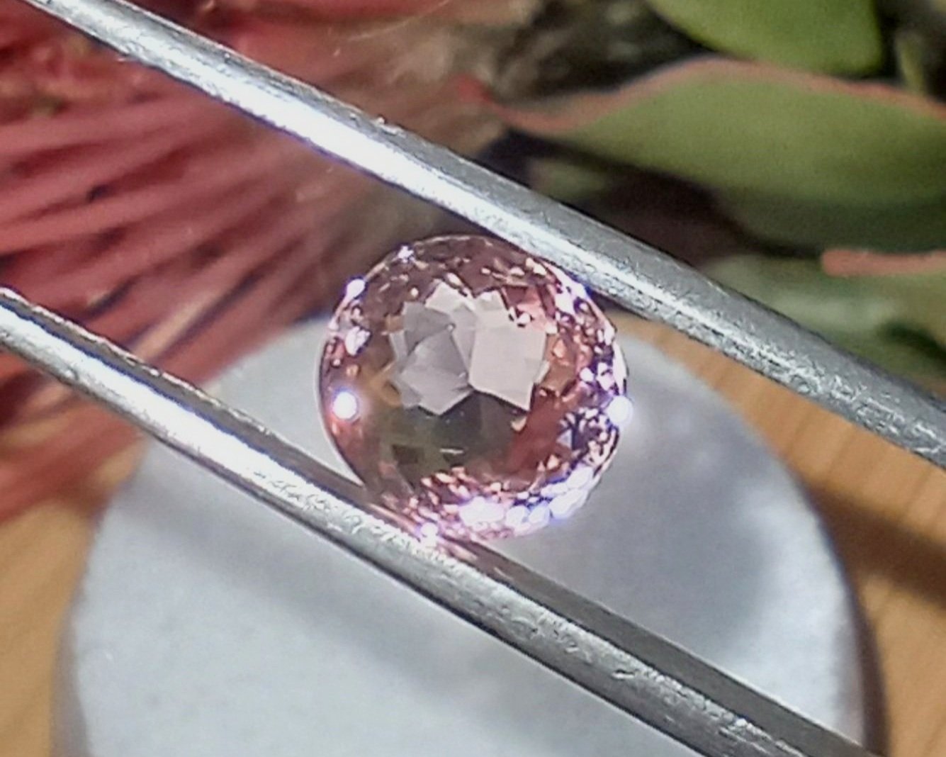 Genuine Pink Orange Padparadscha Congolese Tourmaline 1.43ct from thecoveatfoxhollow.com