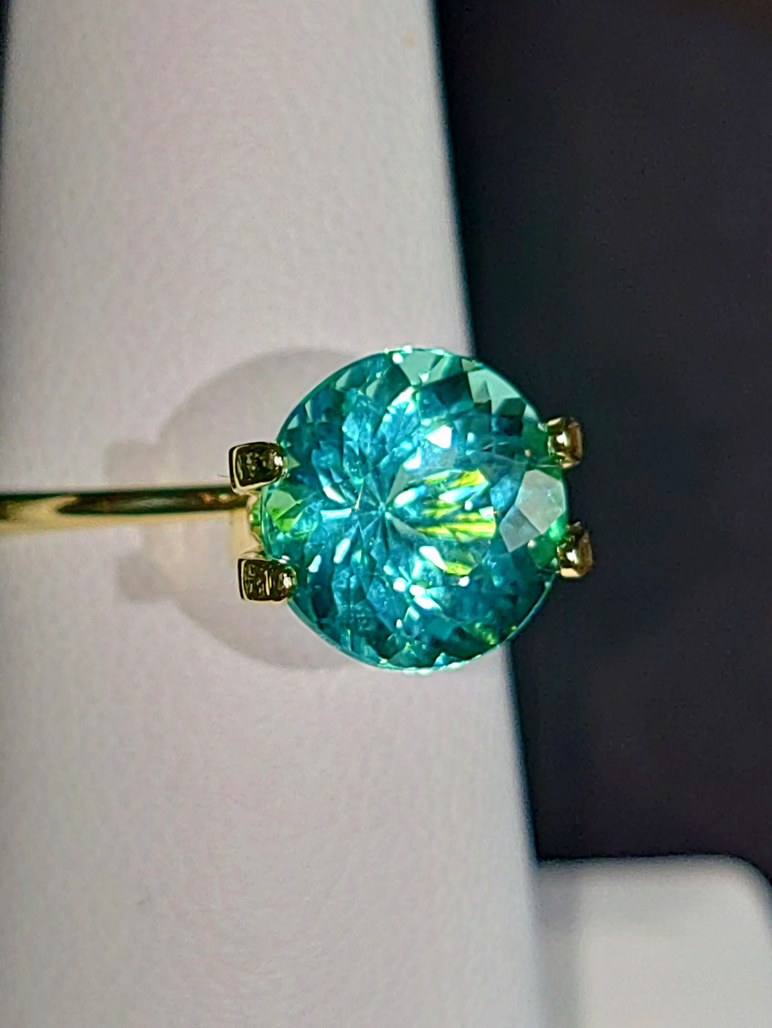 Genuine Neon Paraiba Tourmaline 2.83ct from TheCoveAtFoxHollow.com