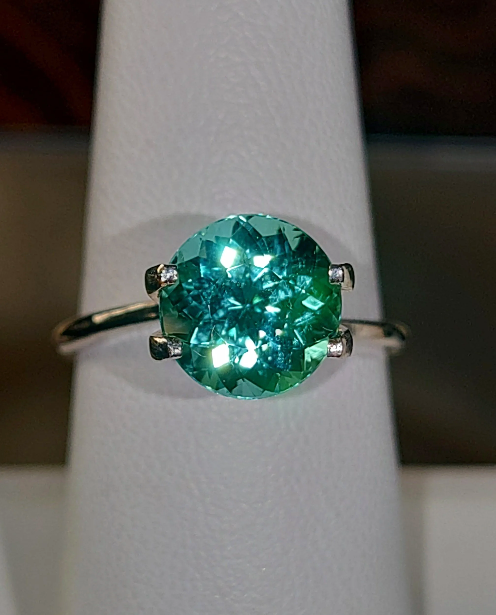 Genuine Neon Paraiba Tourmaline 2.83ct from TheCoveAtFoxHollow.com