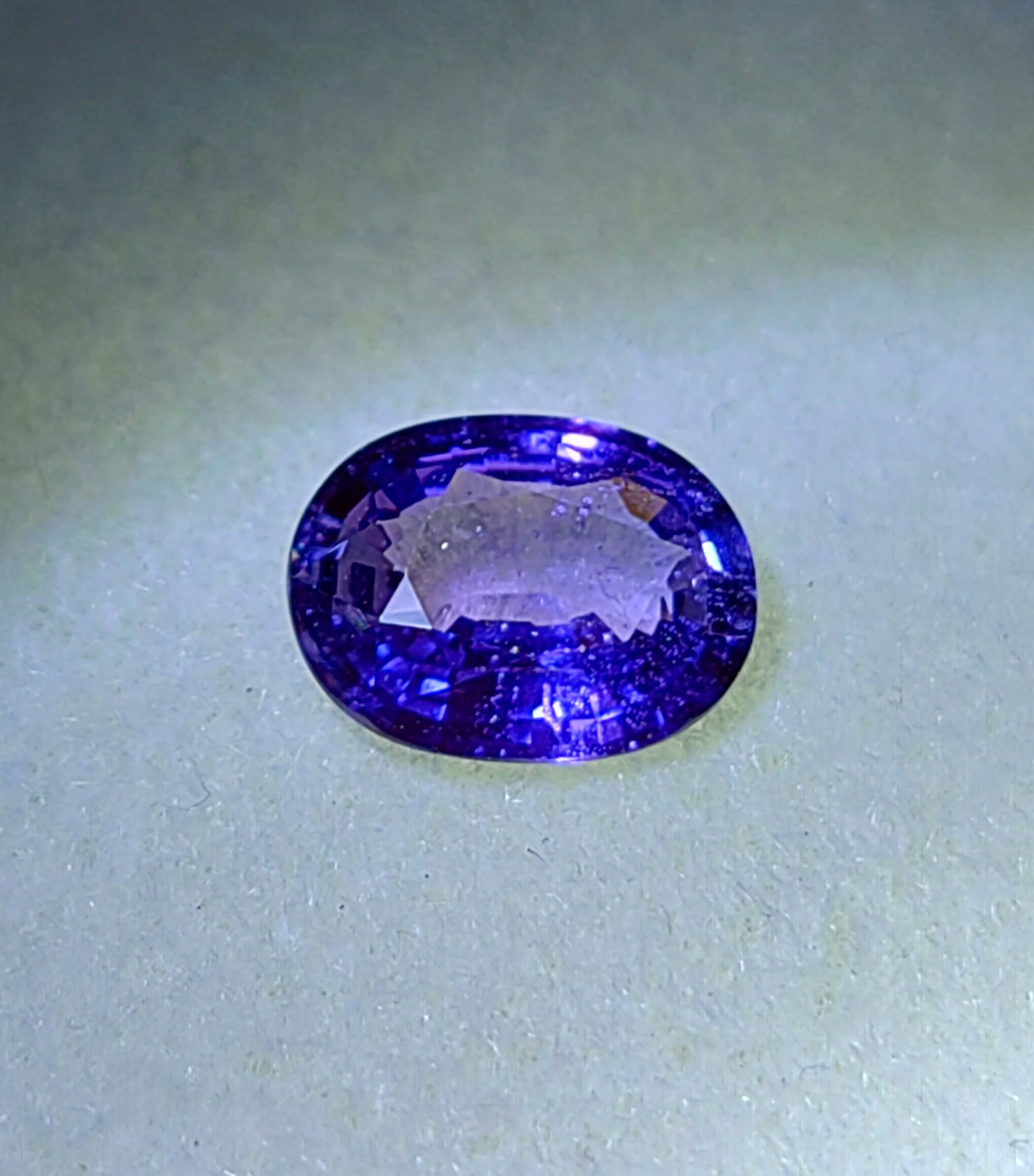 Genuine Ceylon Color Change Sapphire at 1.50ct from TheCoveAtFoxHollow.com