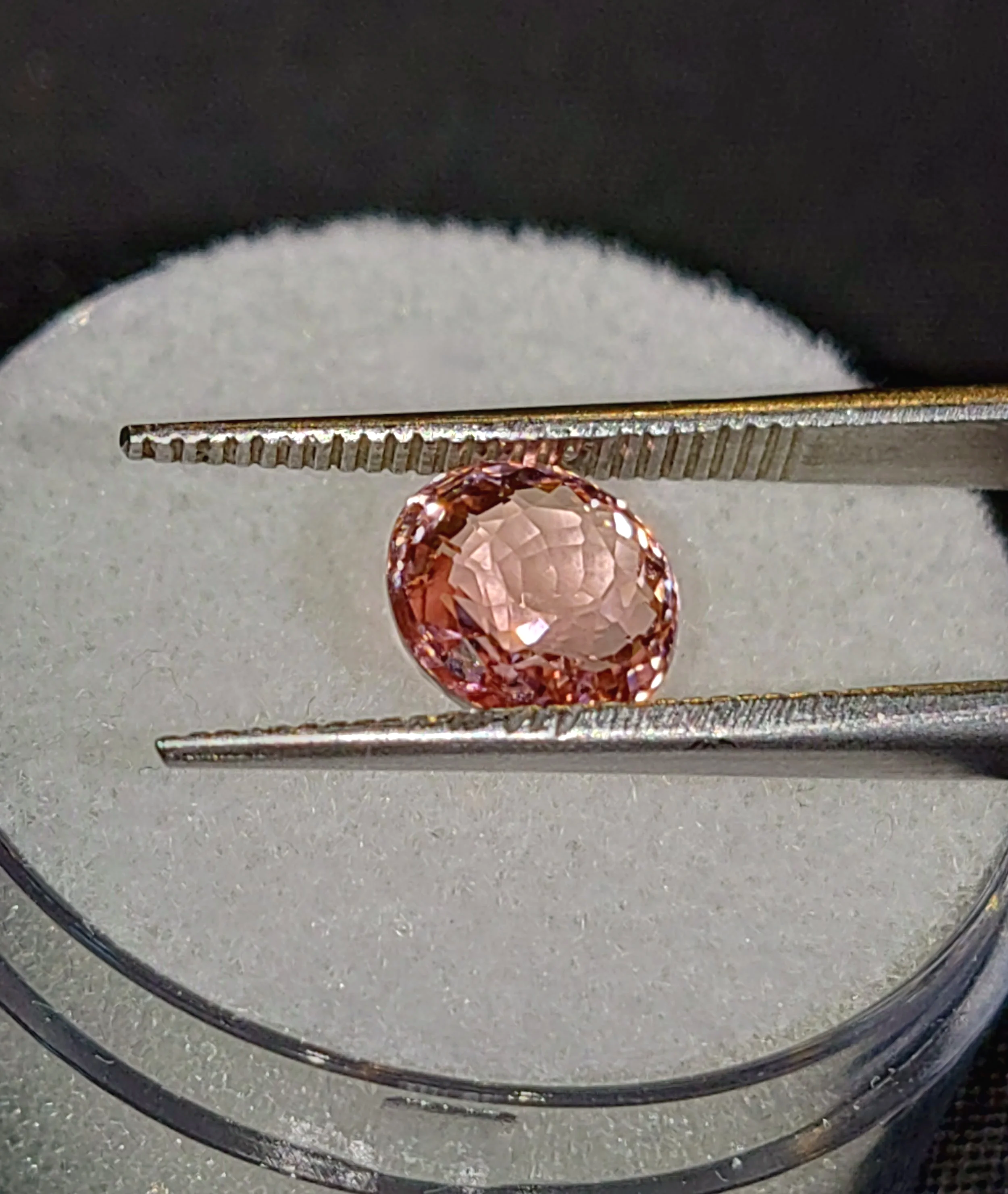 Genuine Neon Pink Titanium Tourmaline 1.43ct from TheCoveAtFoxHollow.com