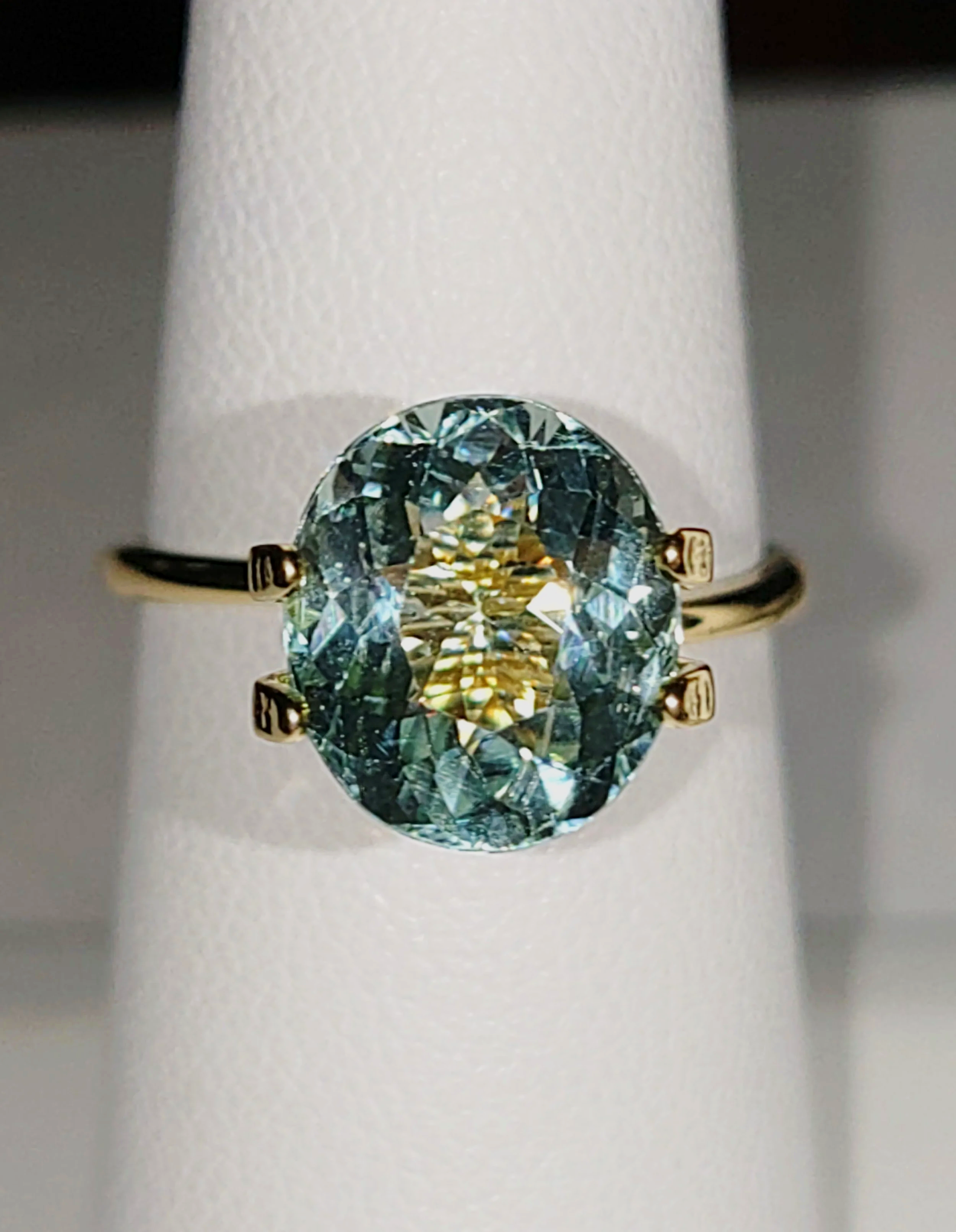 Genuine Neon Seafoam Titanium Tourmaline 3.18ct from TheCoveAtFoxHollow.com