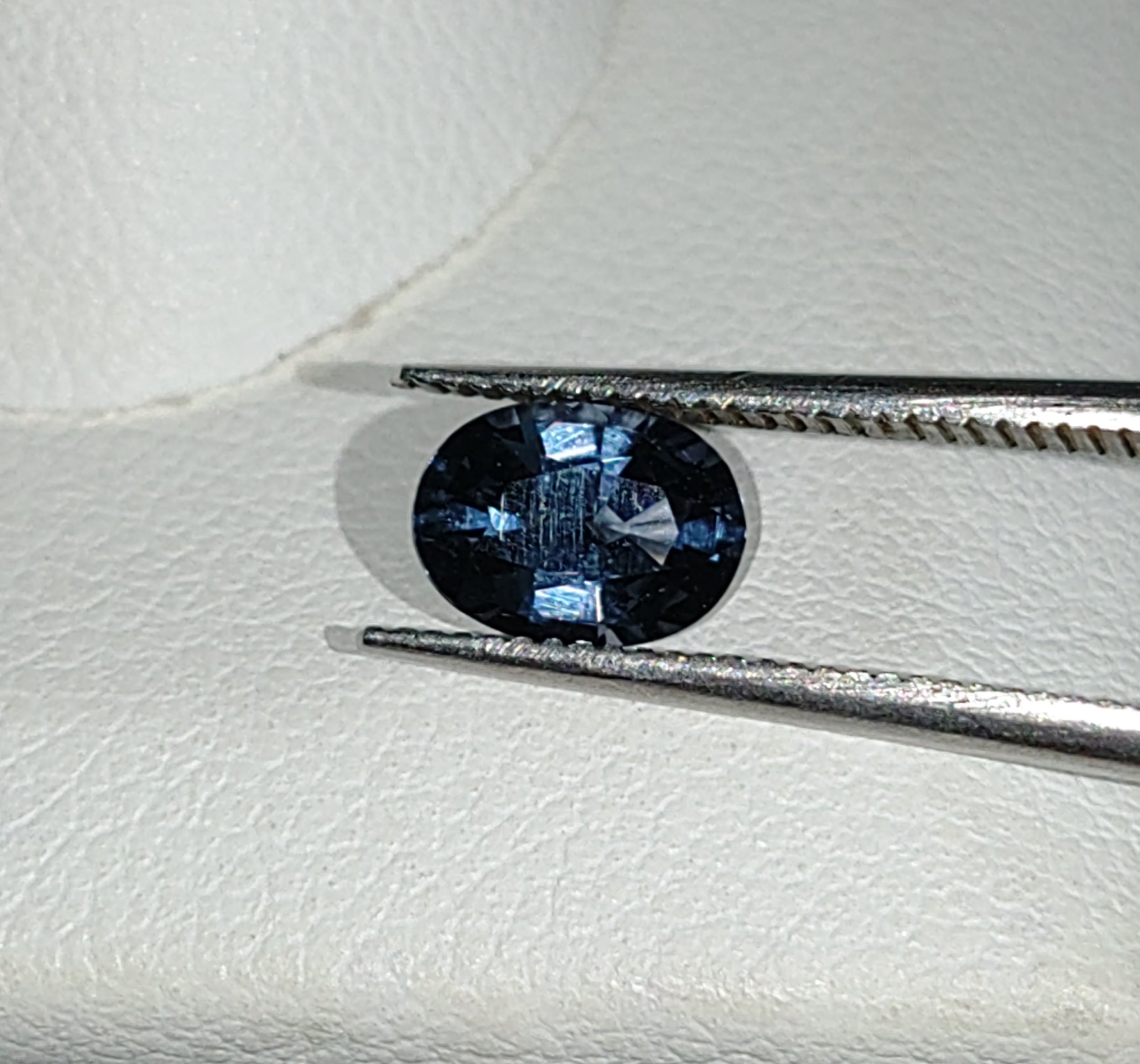 Genuine Cobalt Blue Spinel .90ct from TheCoveAtFoxHollow.com