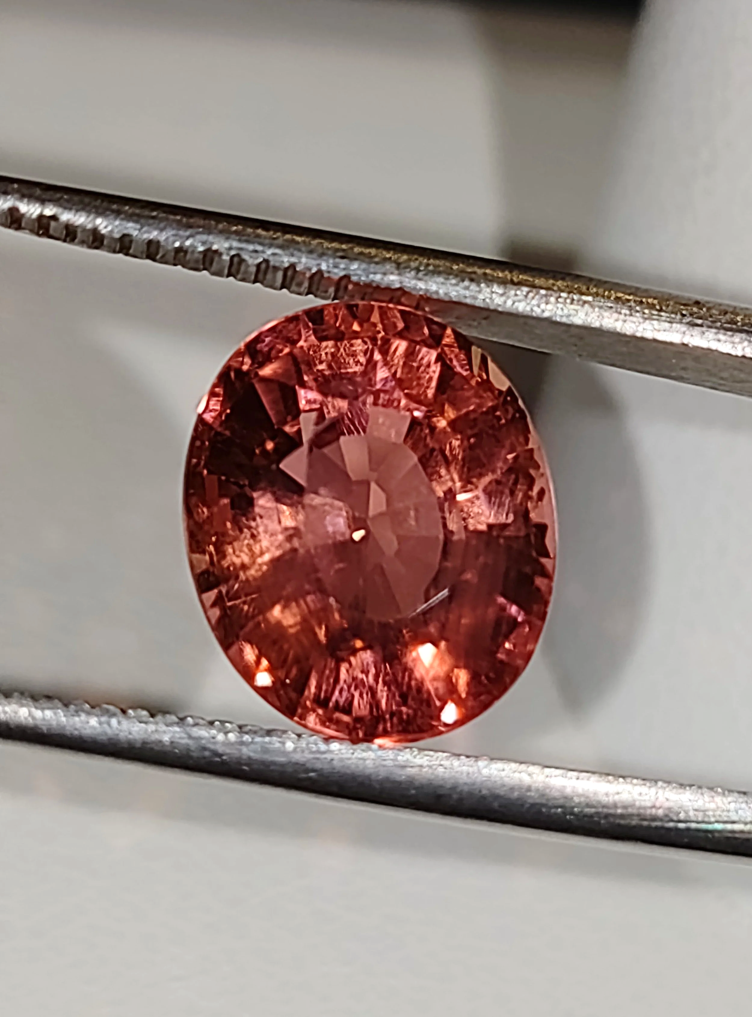 Genuine Pink Orange Purple Titanium Tourmaline 3.26ct from TheCoveAtFoxHollow.com