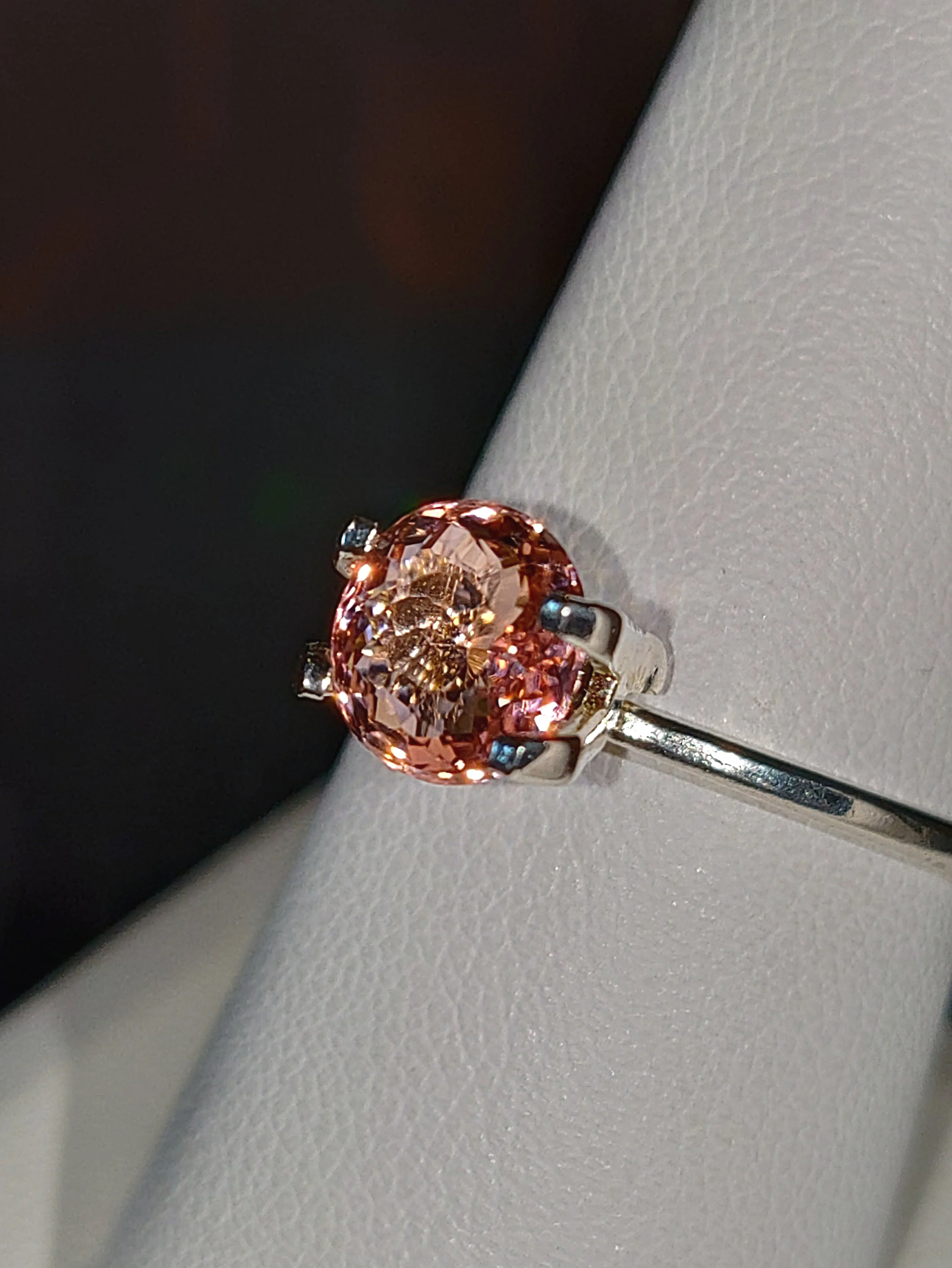 Genuine Neon Pink Titanium Tourmaline 1.43ct from TheCoveAtFoxHollow.com