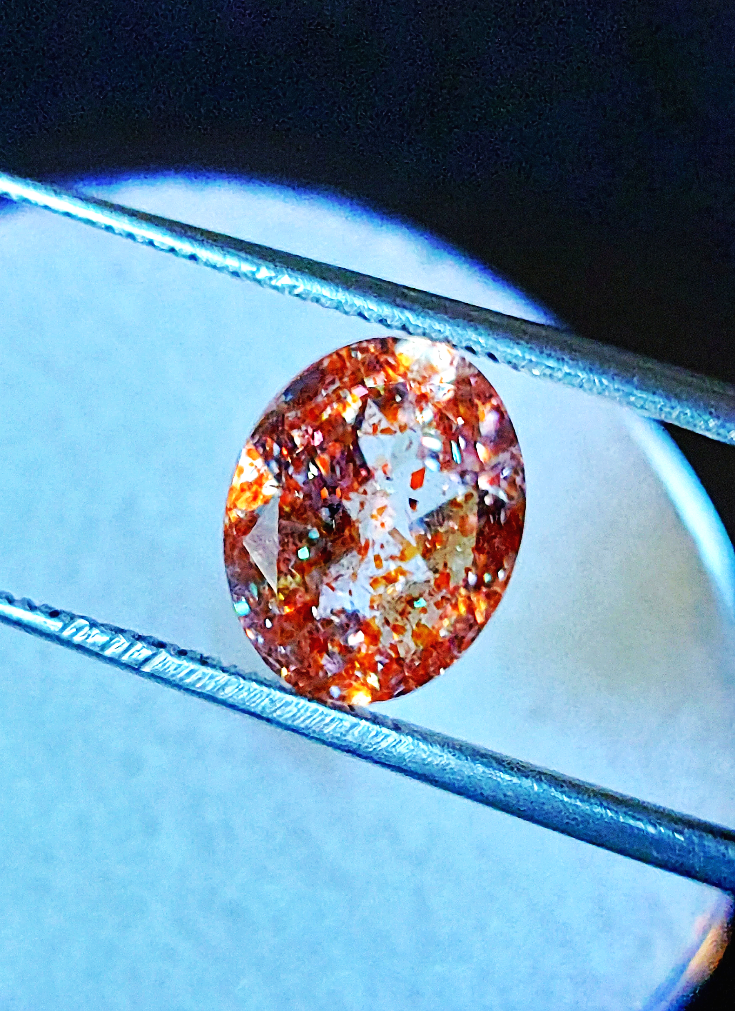 Genuine Tanzanian Sunstone 2.56ct from TheCoveAtFoxHollow.com