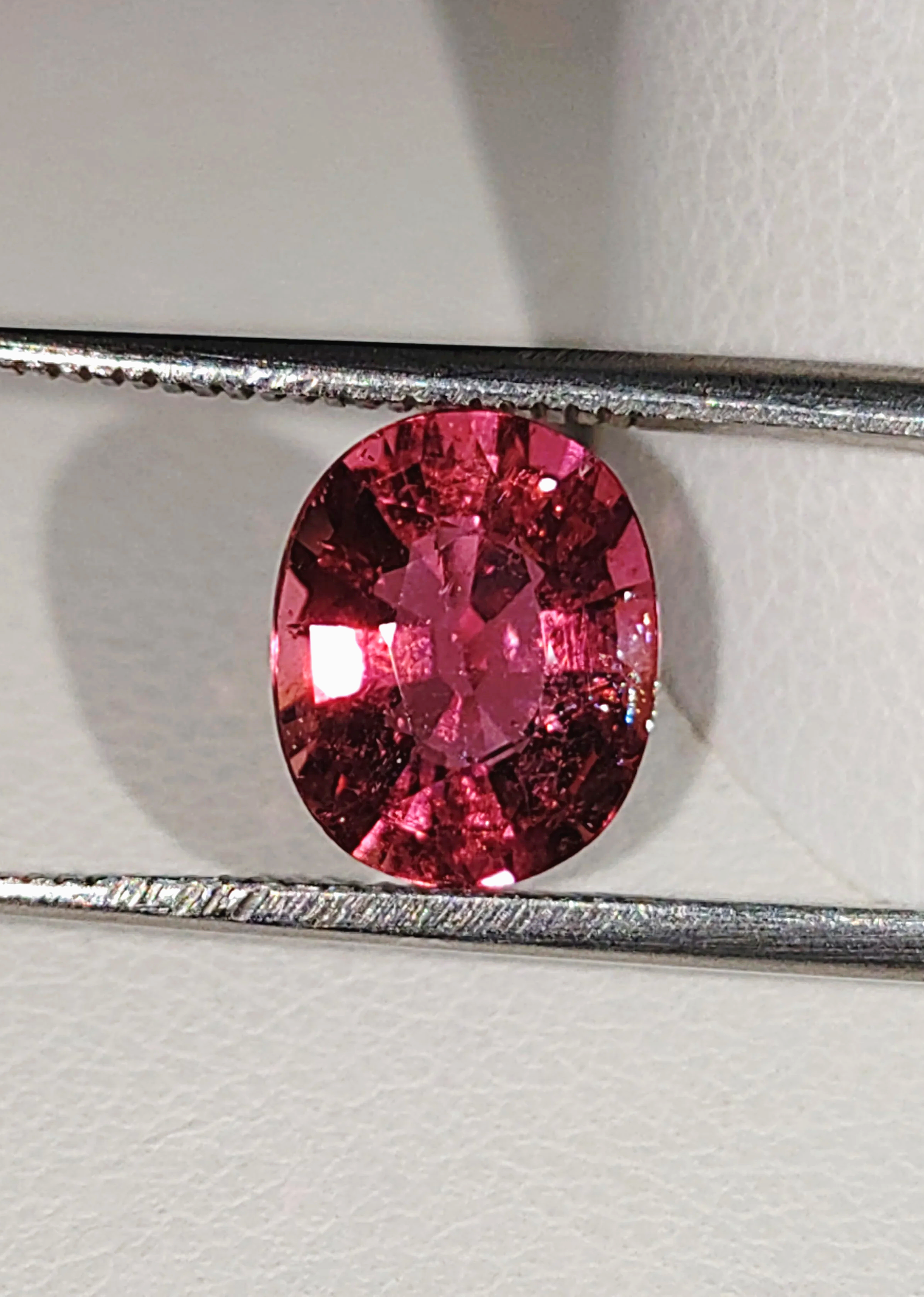 Genuine Neon Hot Pink Titanium Tourmaline 1.90ct TheCoveAtFoxHollow.com