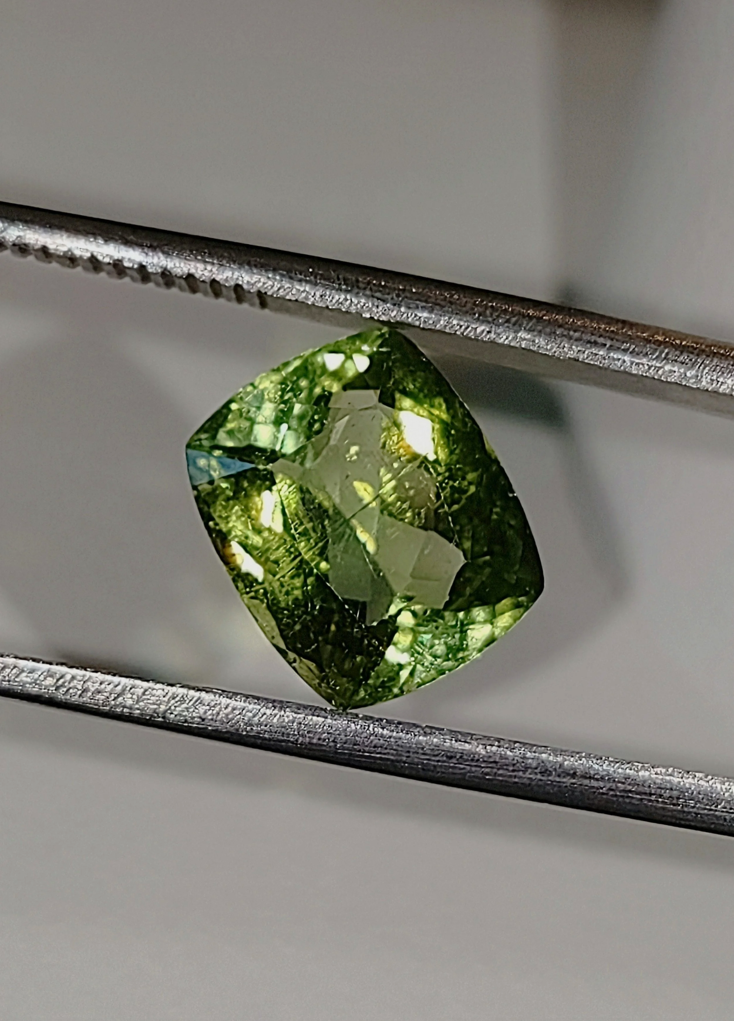 Genuine Neon Green Titanium Tourmaline 2.13ct TheCoveAtFoxHollow.com