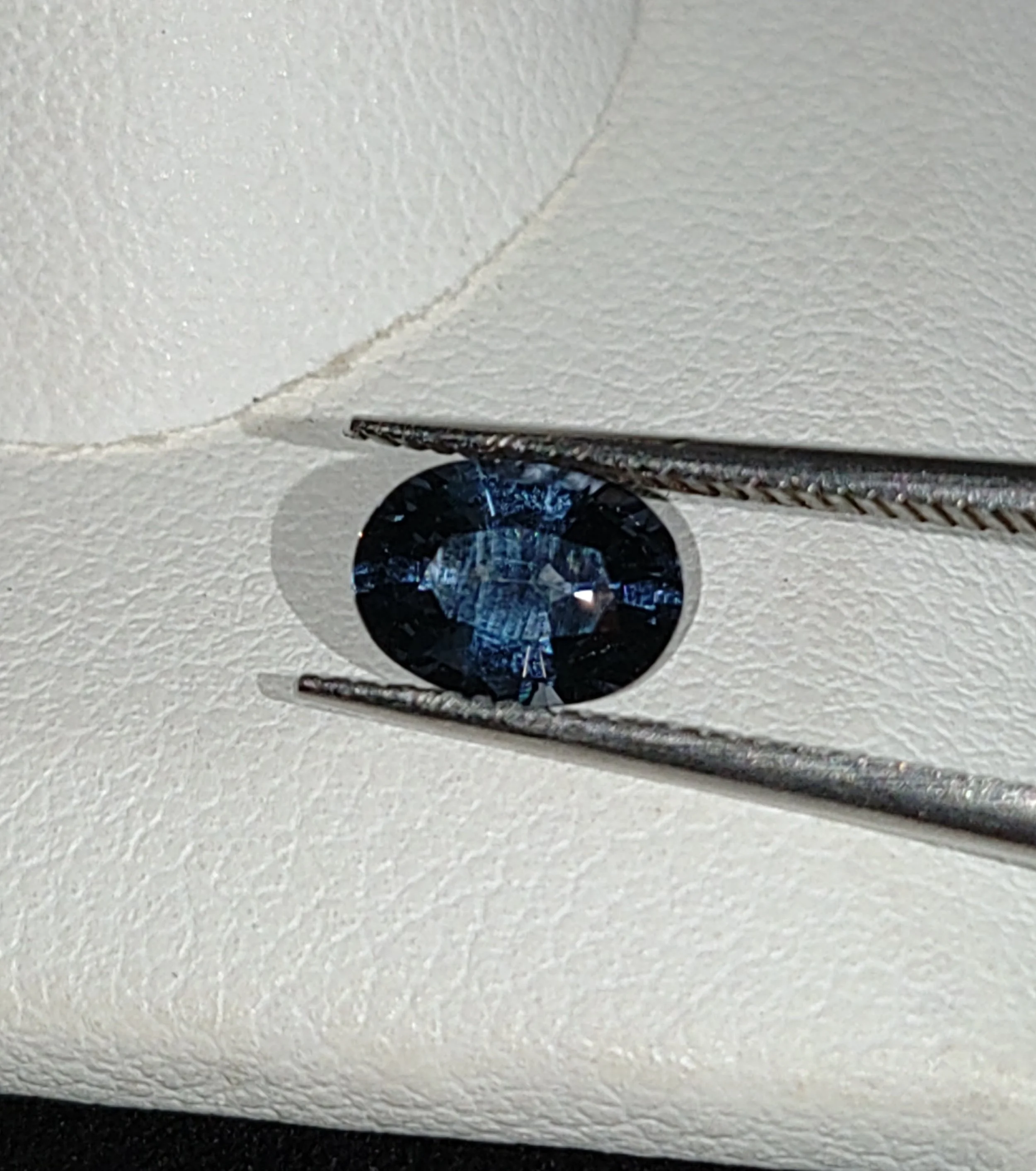 Genuine Cobalt Blue Spinel .90ct from TheCoveAtFoxHollow.com