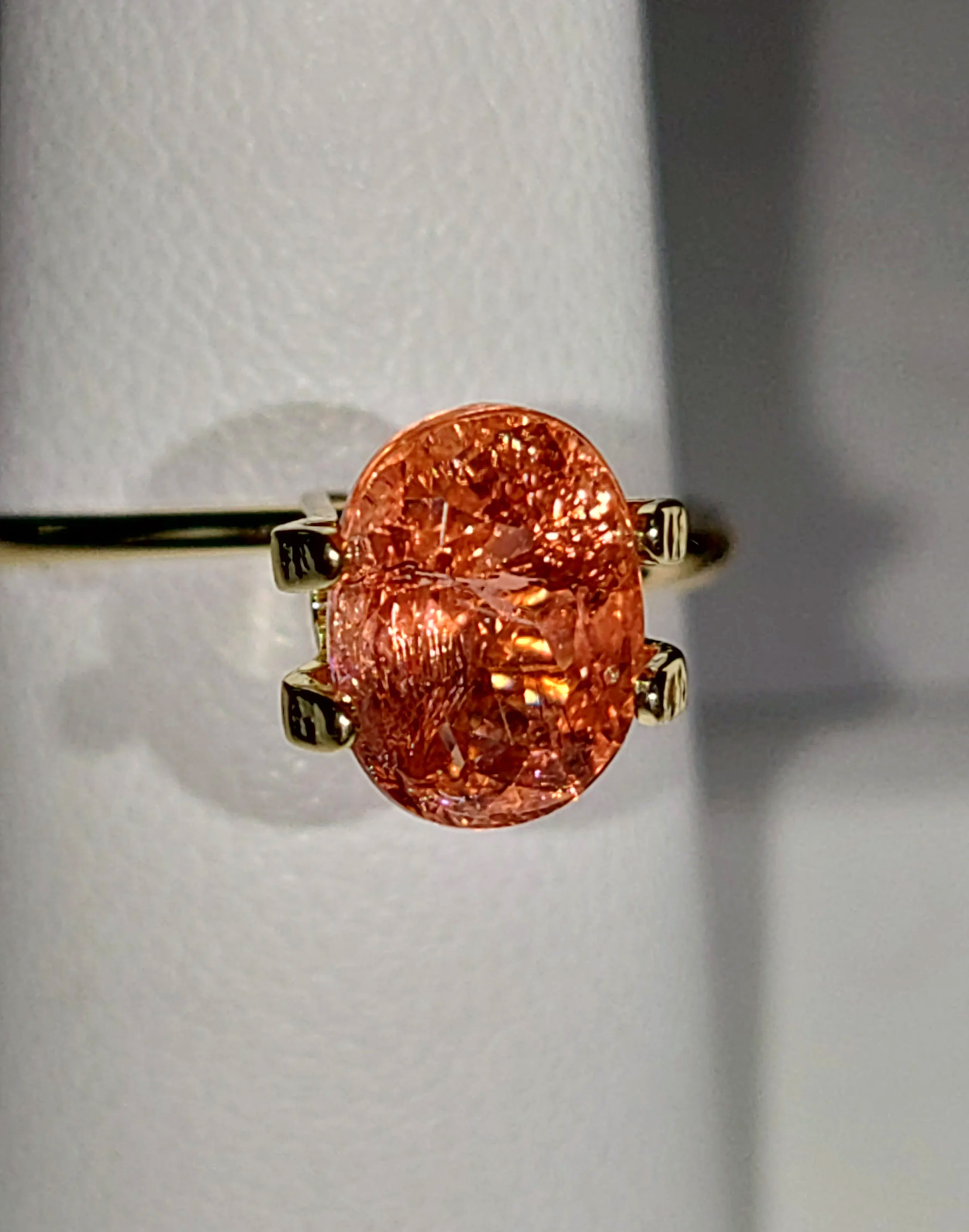 Genuine Neon Orange Titanium Tourmaline 2.07ct from TheCoveAtFoxHollow.com