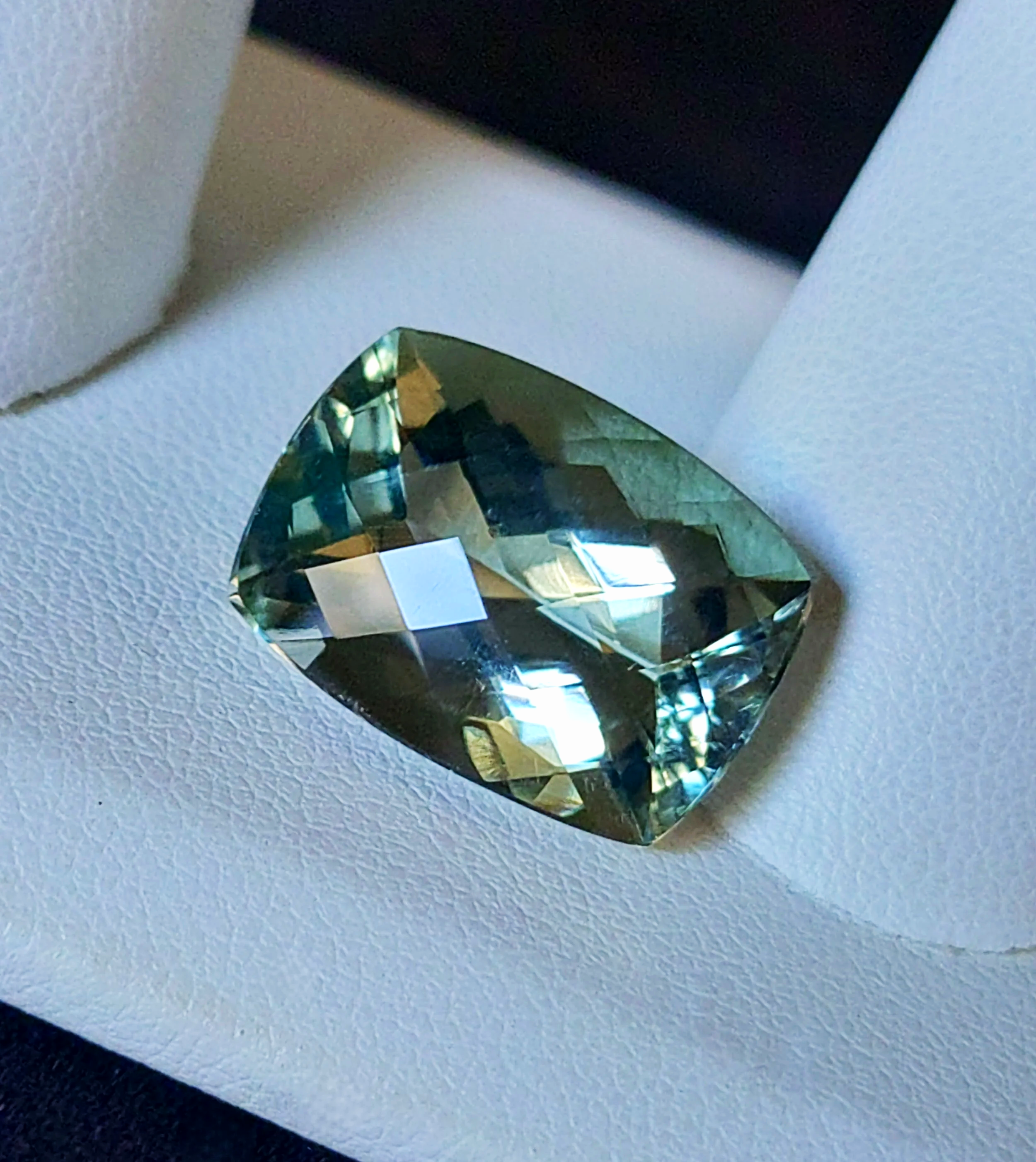 Genuine Prasiolite 12.92ct from TheCoveAtFoxHollow.com