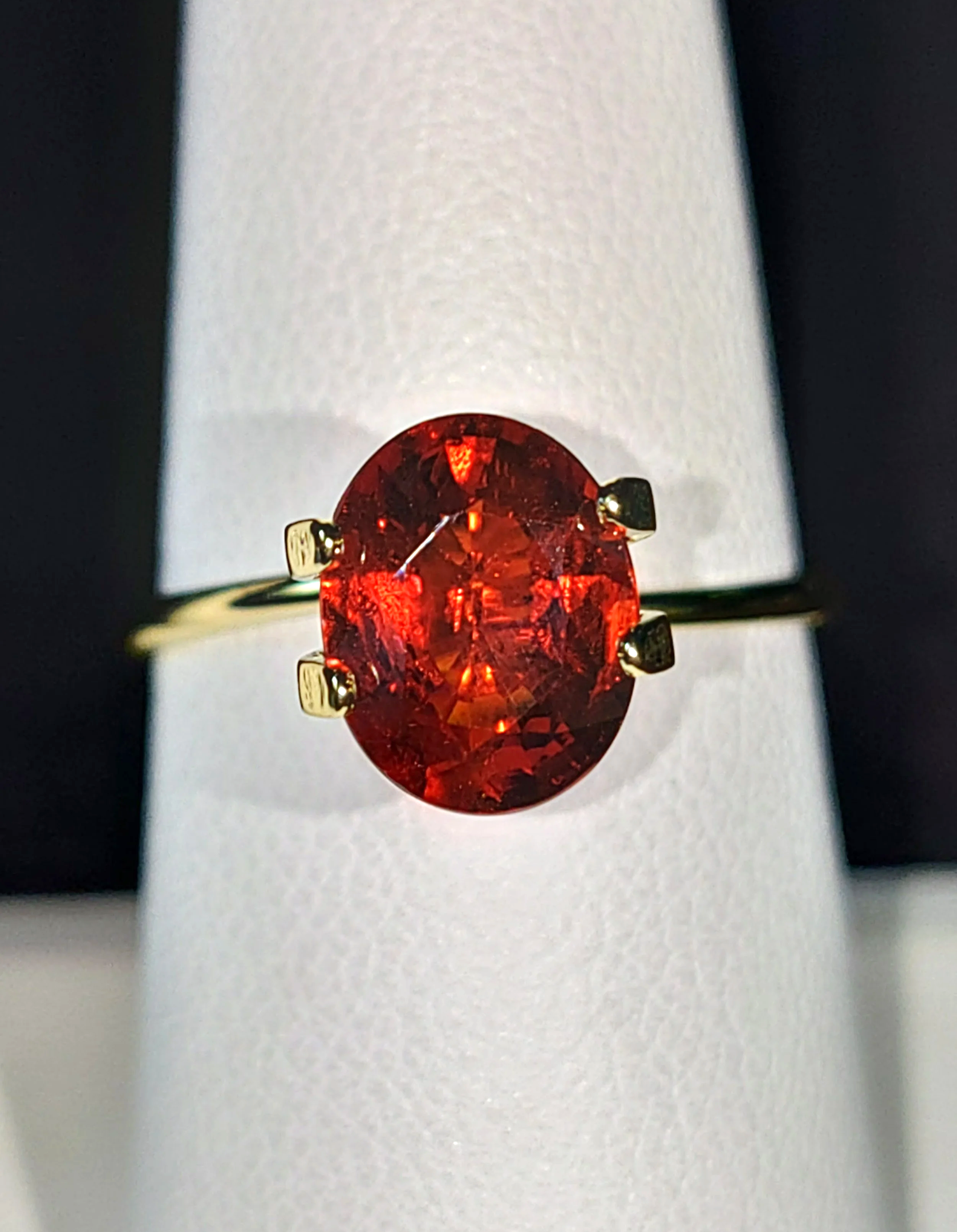 Genuine Red Spessartite Garnet 2.35ct from TheCoveAtFoxHollow.com