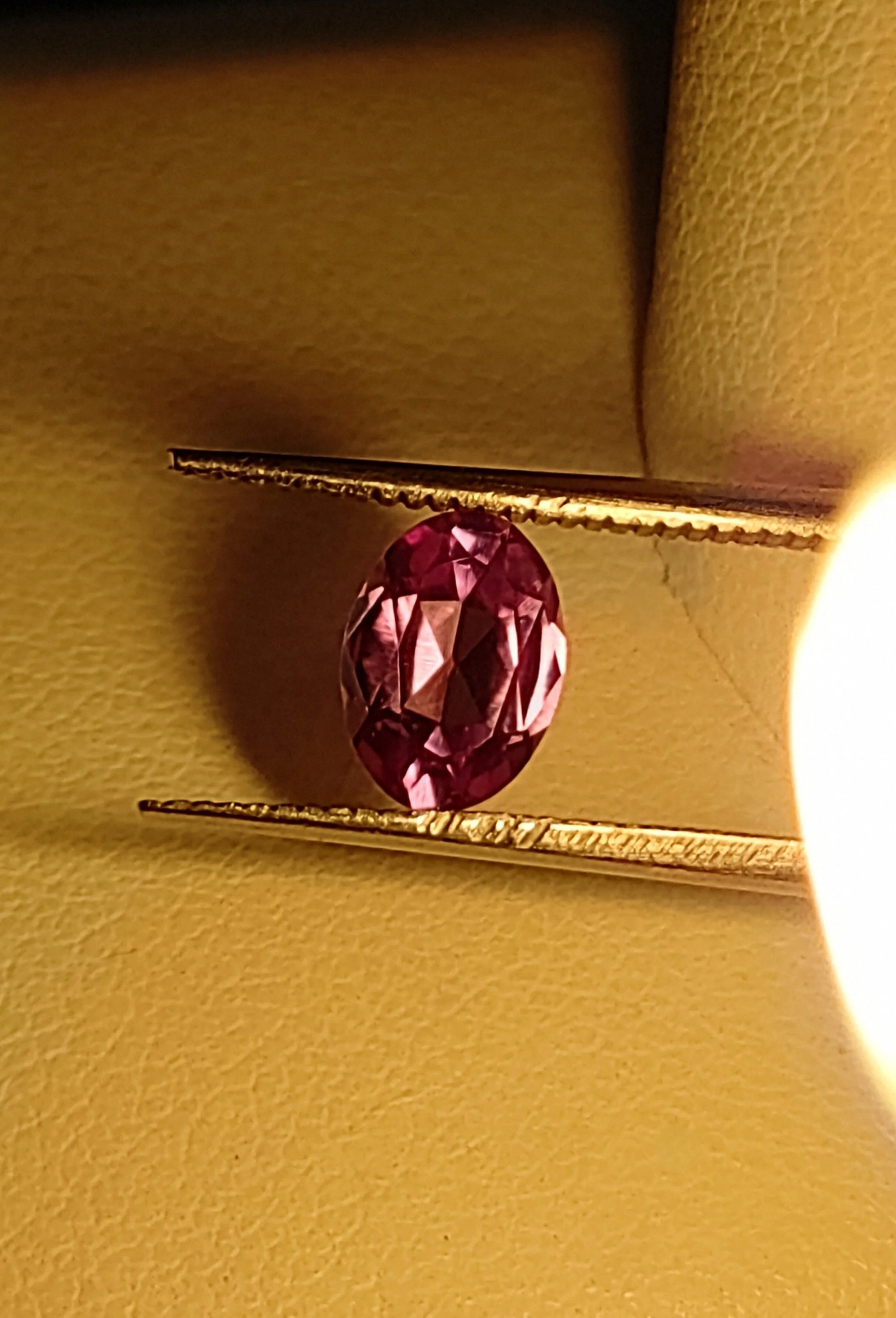 Genuine Alexandrite .87ct from TheCoveAtFoxHollow.com
