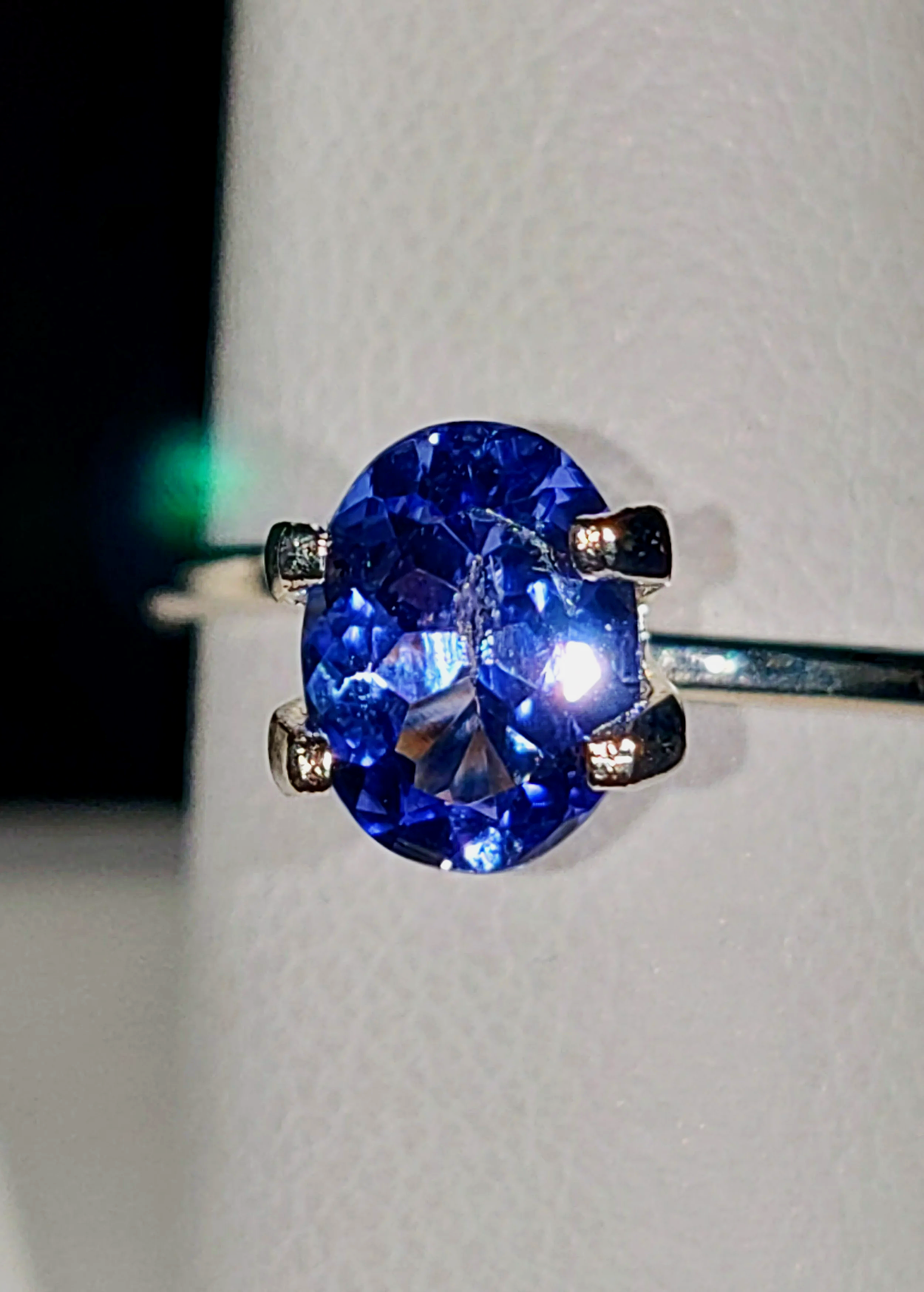 Genuine Tanzanite 1.06ct from TheCoveAtFoxHollow.com