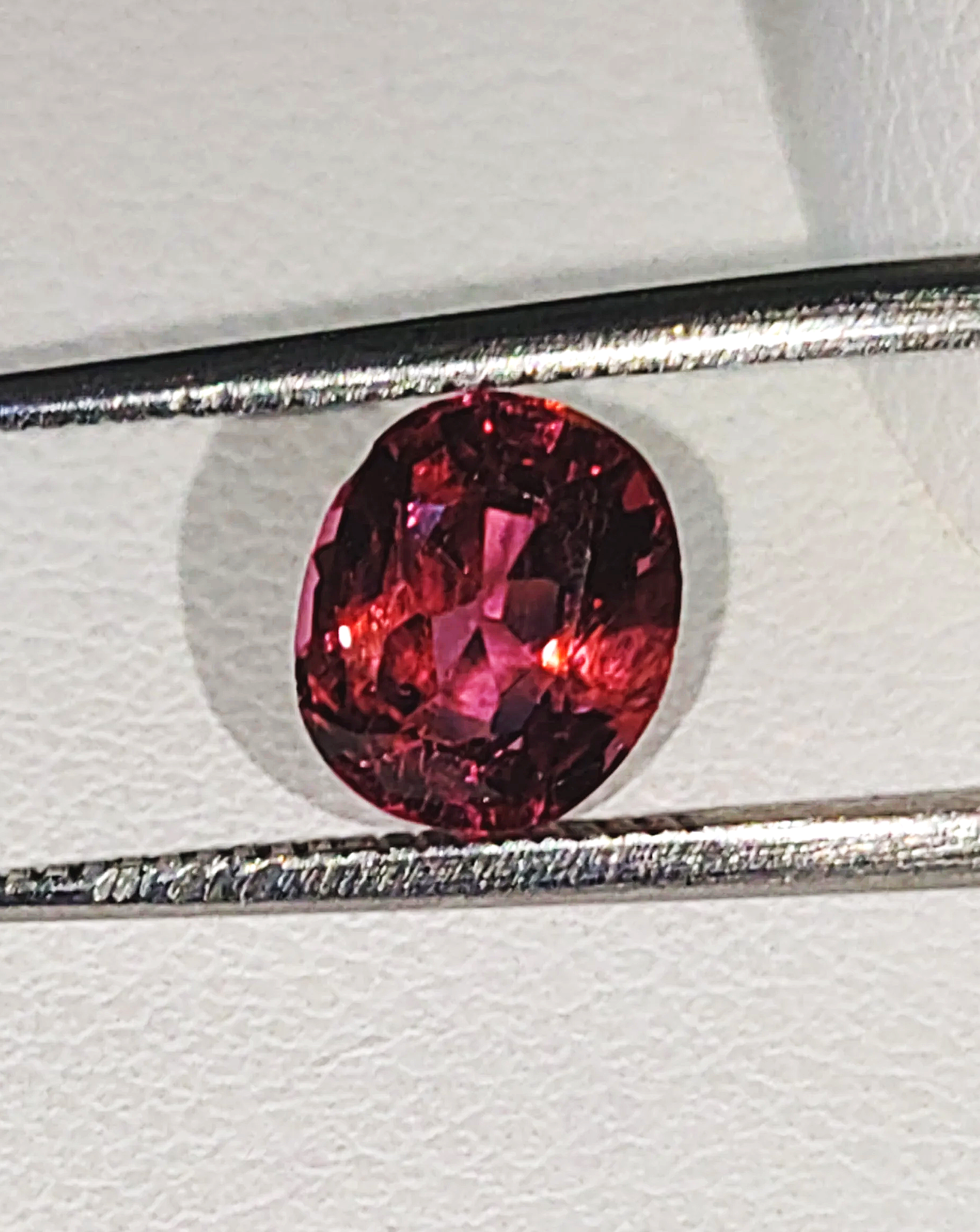 Genuine Red Spinel 1.26ct from TheCoveAtFoxHollow.com