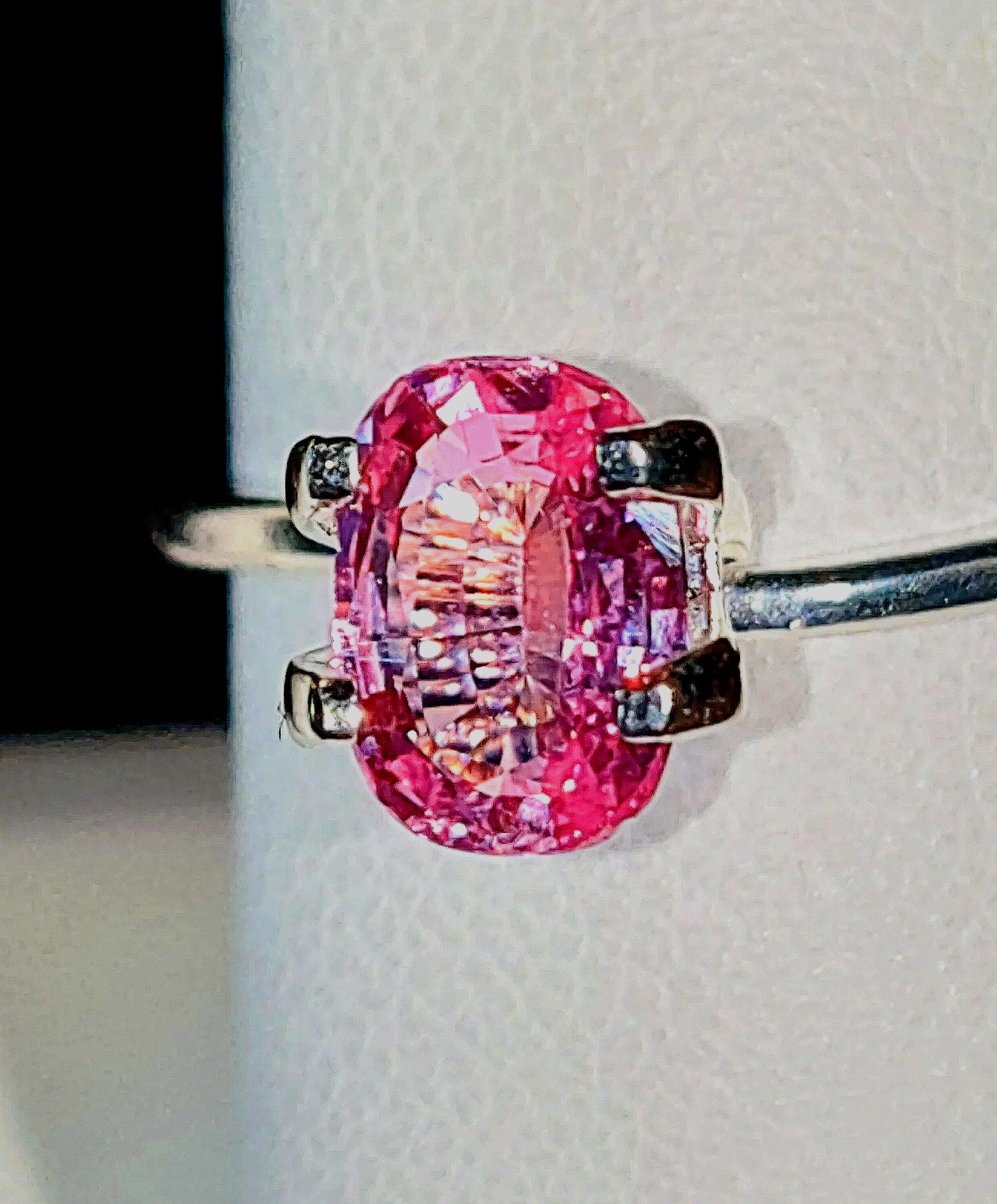 GIA Certified Pink Sapphire 1.16ct from TheCoveAtFoxHollow.com