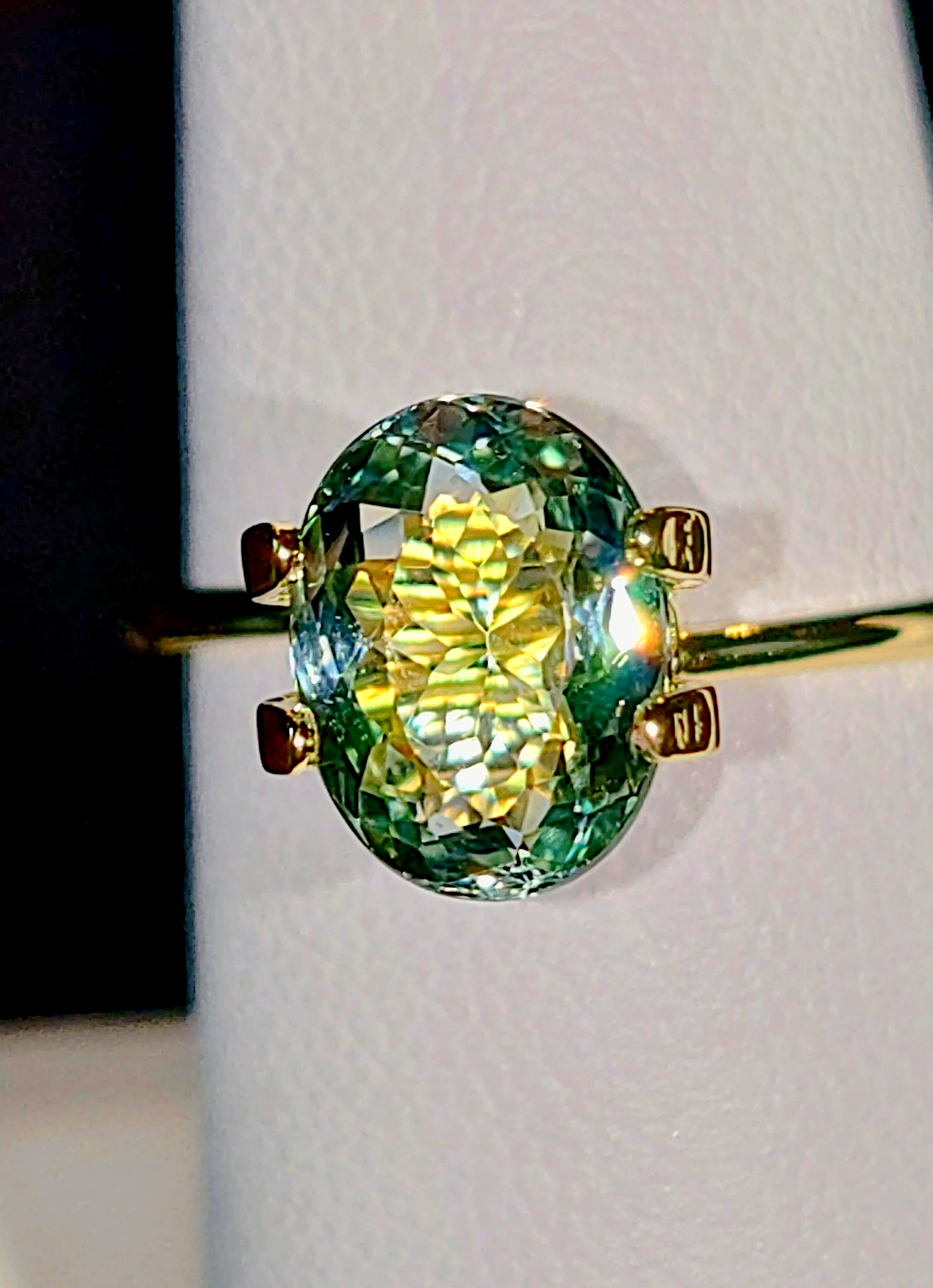 Neon Seafoam Titanium Tourmaline 1.75ct