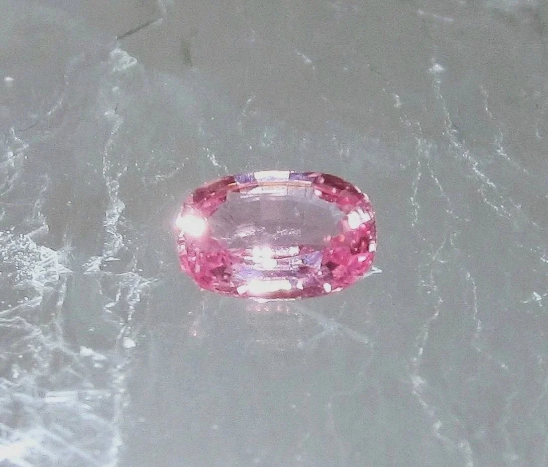 GIA Certified Pink Sapphire 1.16ct from TheCoveAtFoxHollow.com