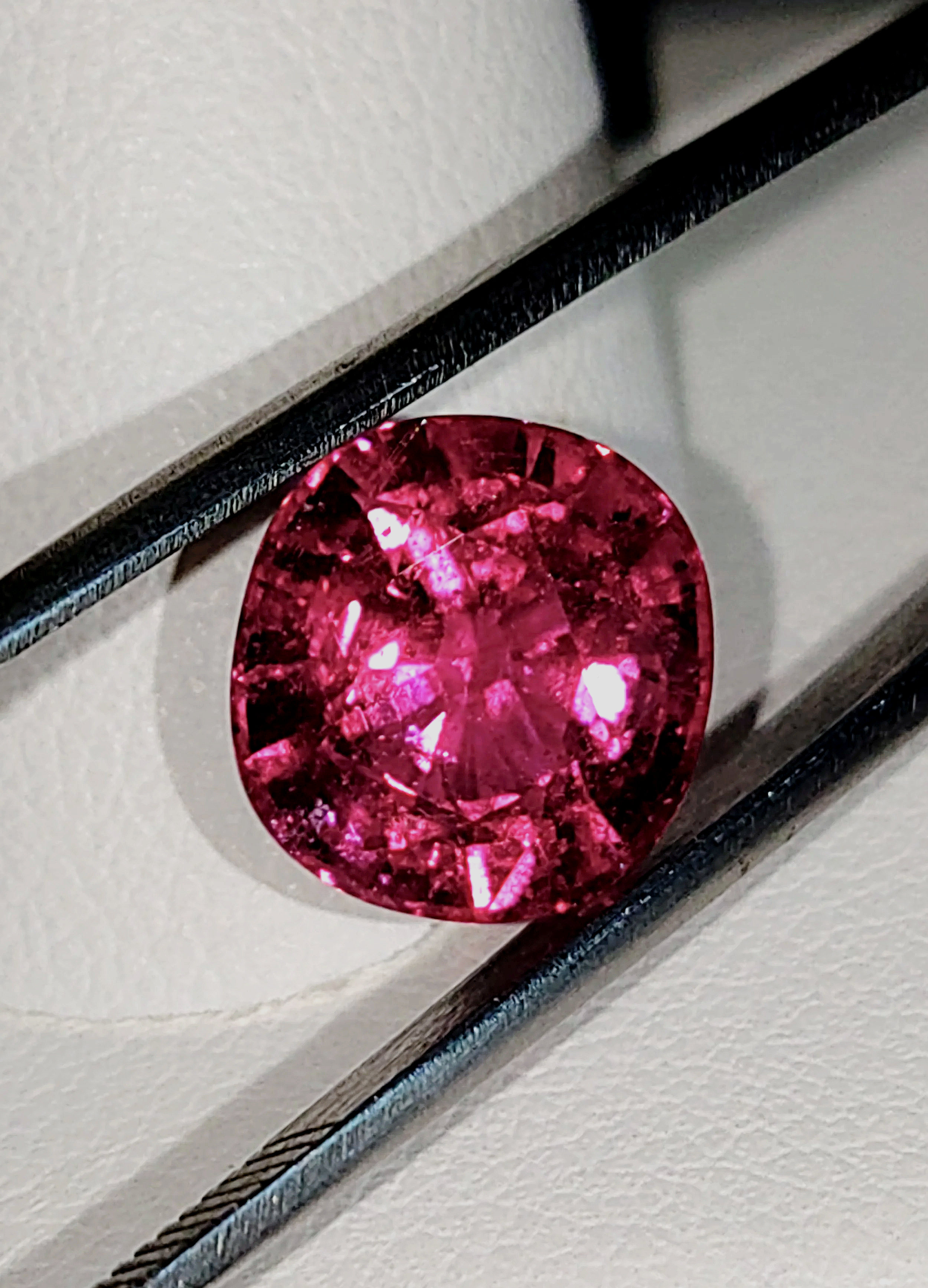 GIA Certified Genuine Rubellite Tourmaline 4.27ct from TheCoveAtFoxHollow.com