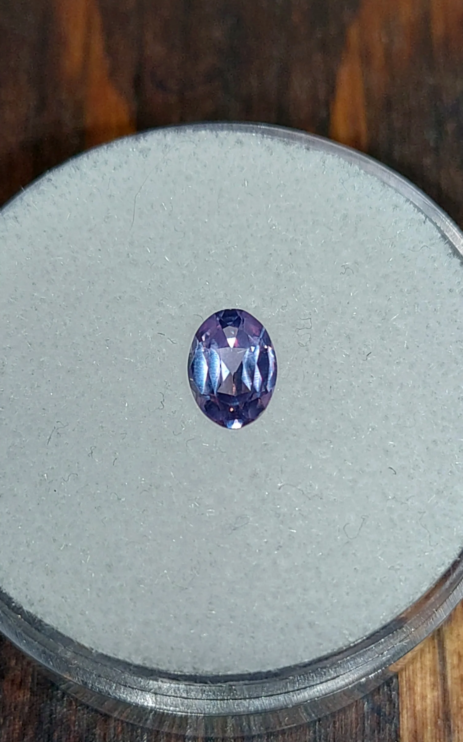 Genuine Alexandrite .87ct from TheCoveAtFoxHollow.com
