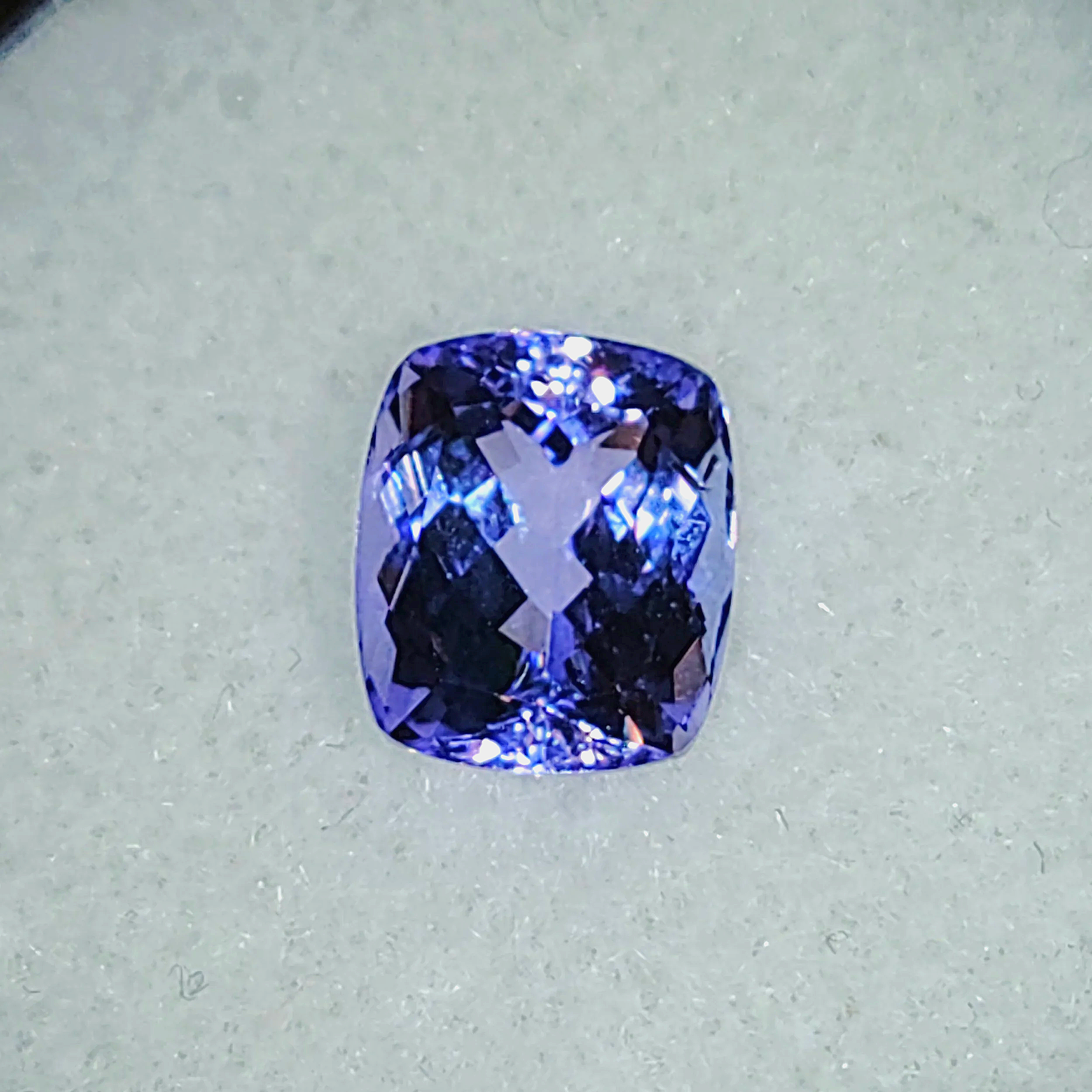 Genuine Unheated Tanzanite at 1.74ct from TheCoveAtFoxHollow.com