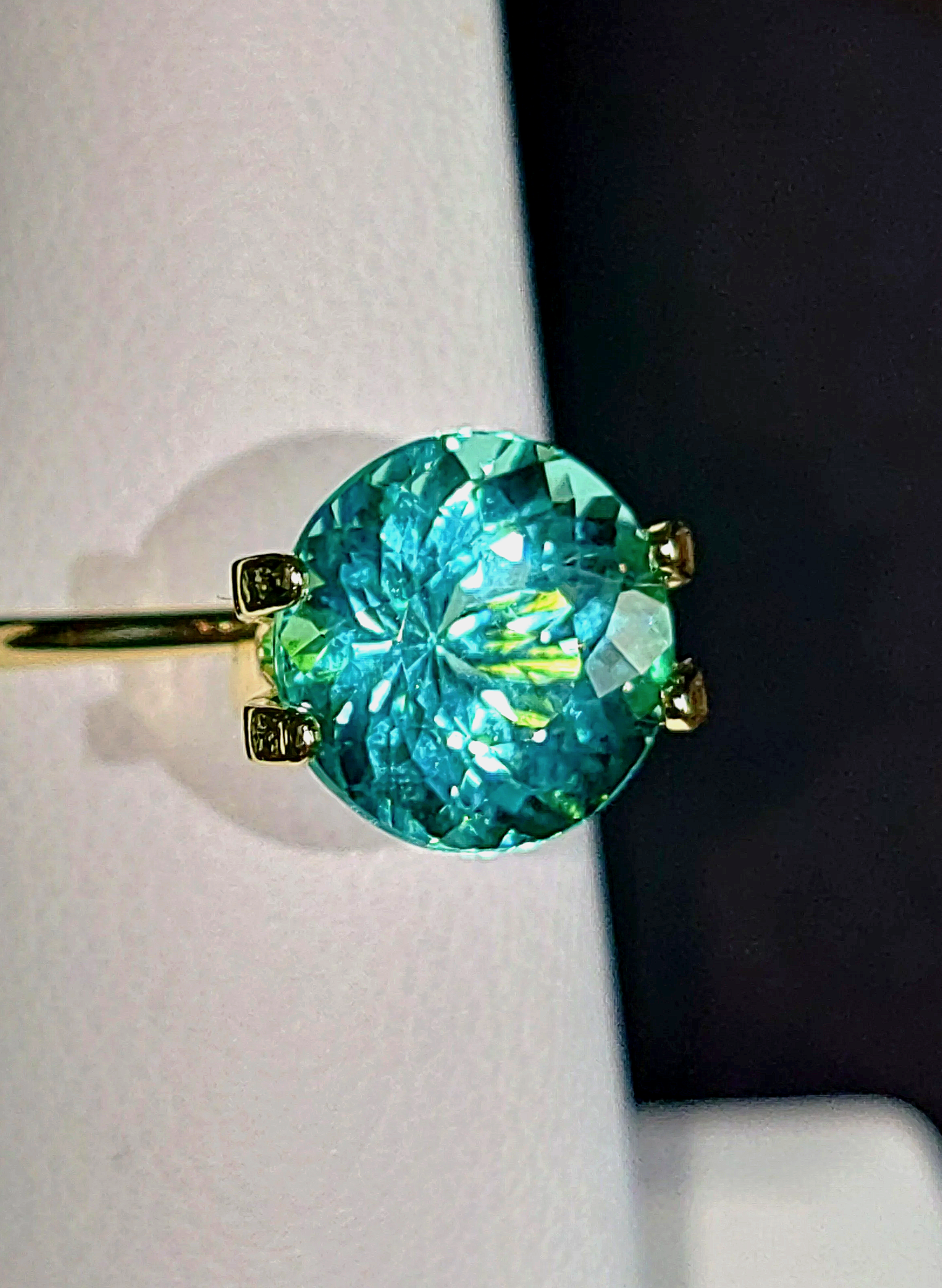 Genuine Neon Paraiba Tourmaline 2.83ct from TheCoveAtFoxHollow.com