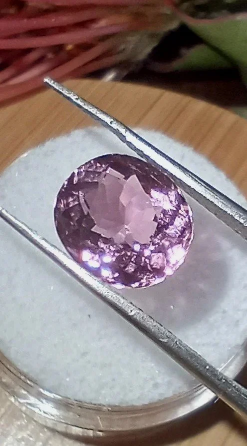Genuine Neon Pink Titanium Tourmaline at 3ct from TheCoveAtFoxHollow.com