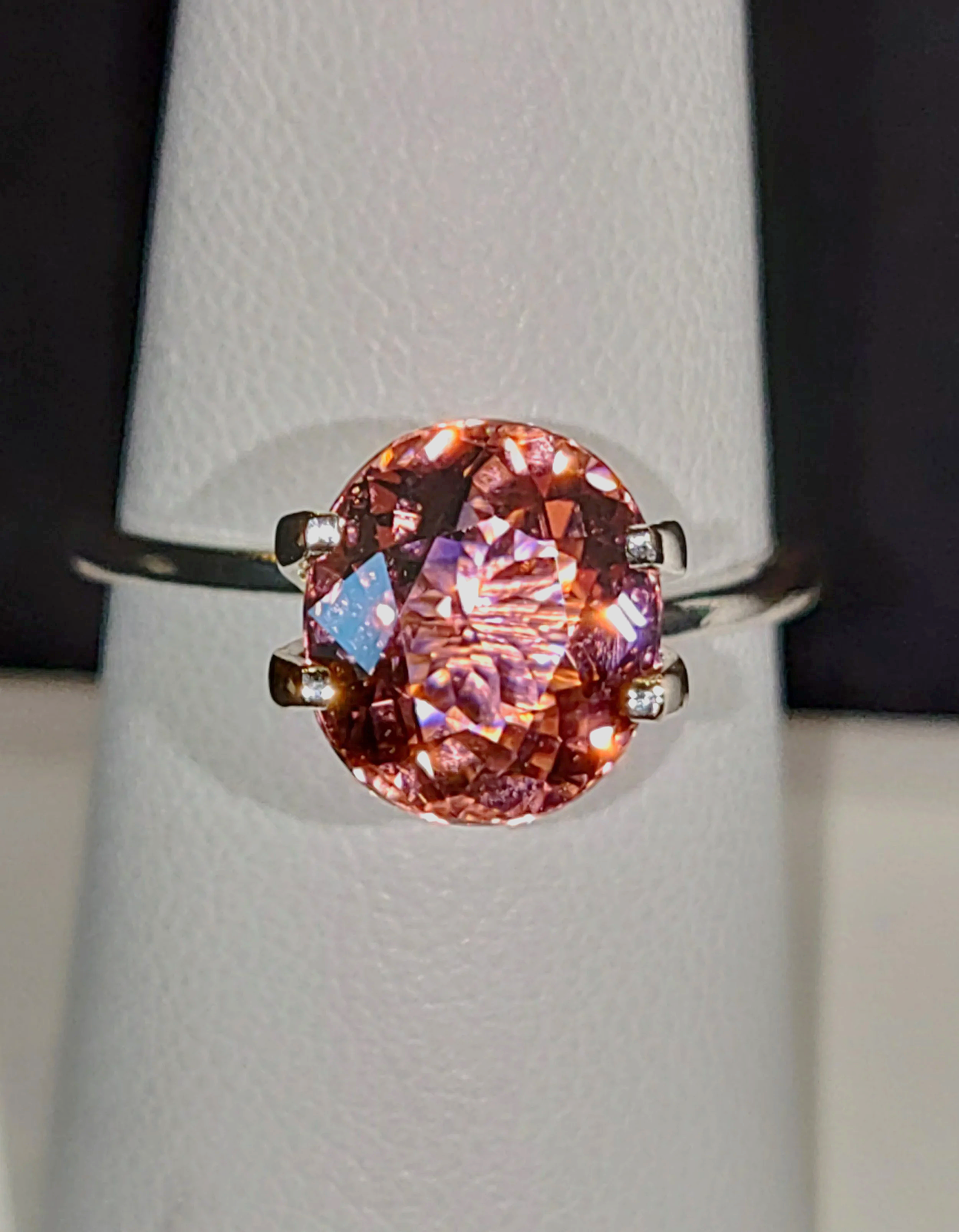 Genuine Neon Pink Titanium Tourmaline 1.75ct TheCoveAtFoxHollow.com