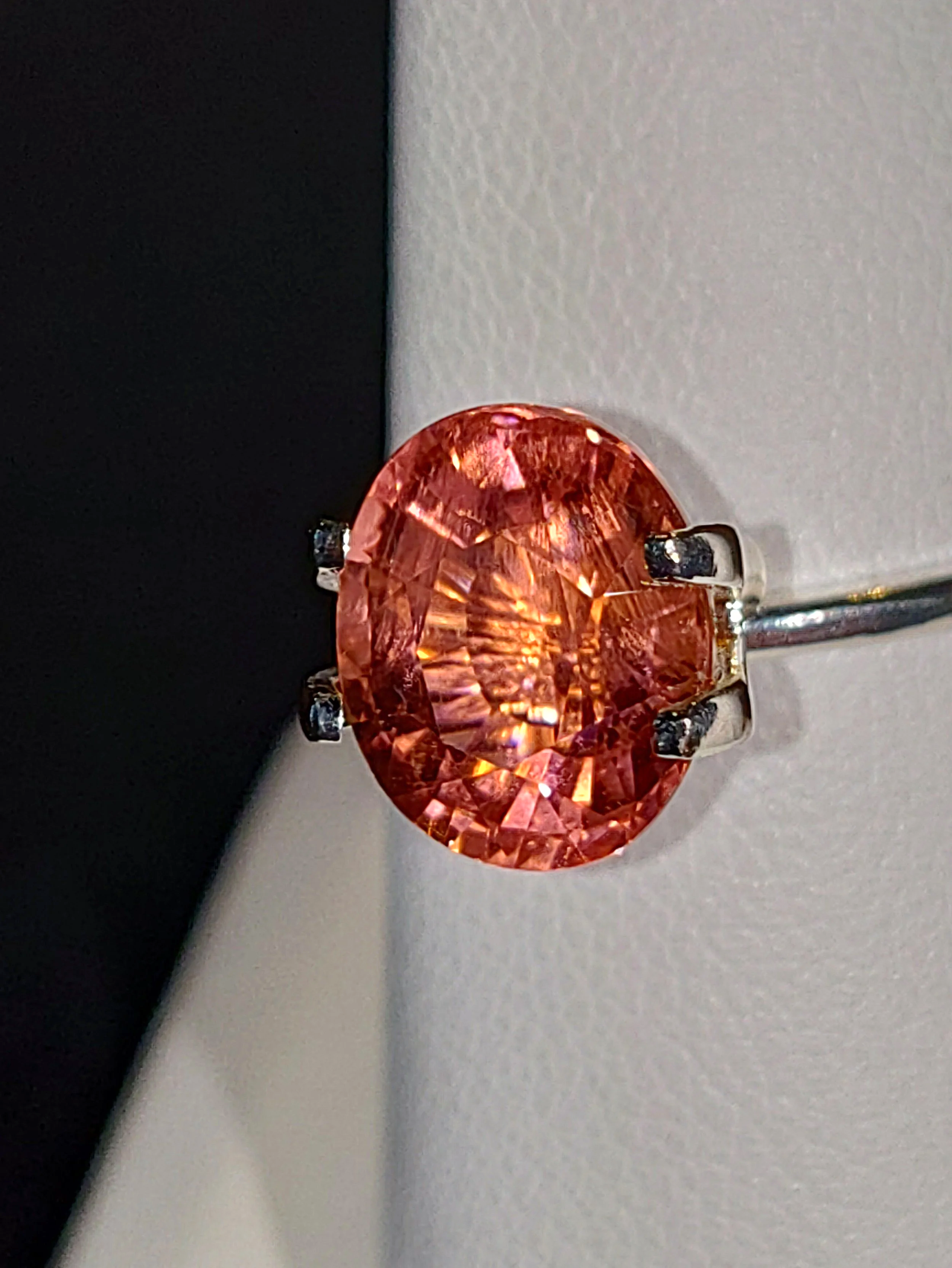 Genuine Pink Orange Purple Titanium Tourmaline 3.26ct from TheCoveAtFoxHollow.com