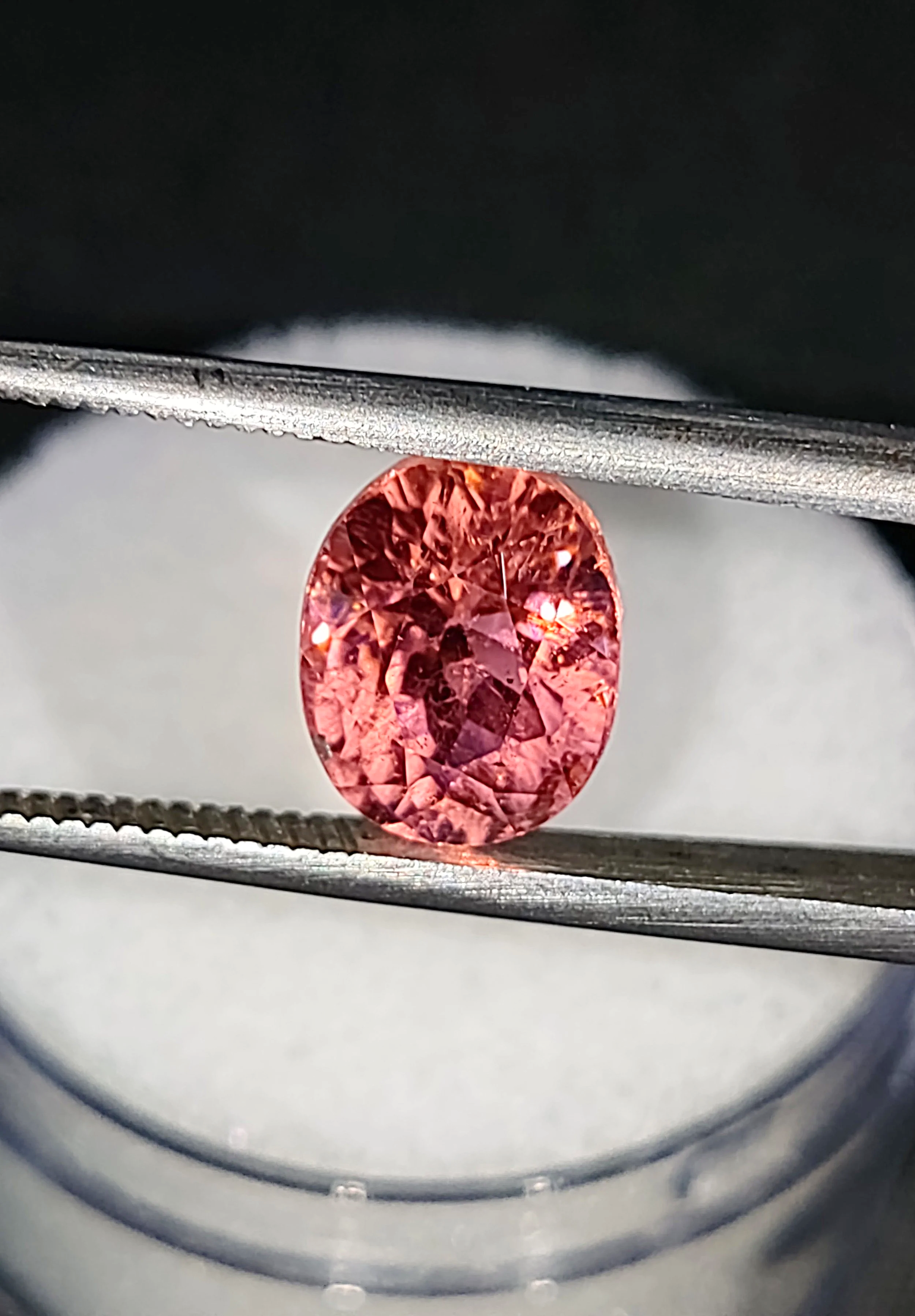 Genuine Neon Hot Pink Titanium Tourmaline 2.58ct TheCoveAtFoxHollow.com
