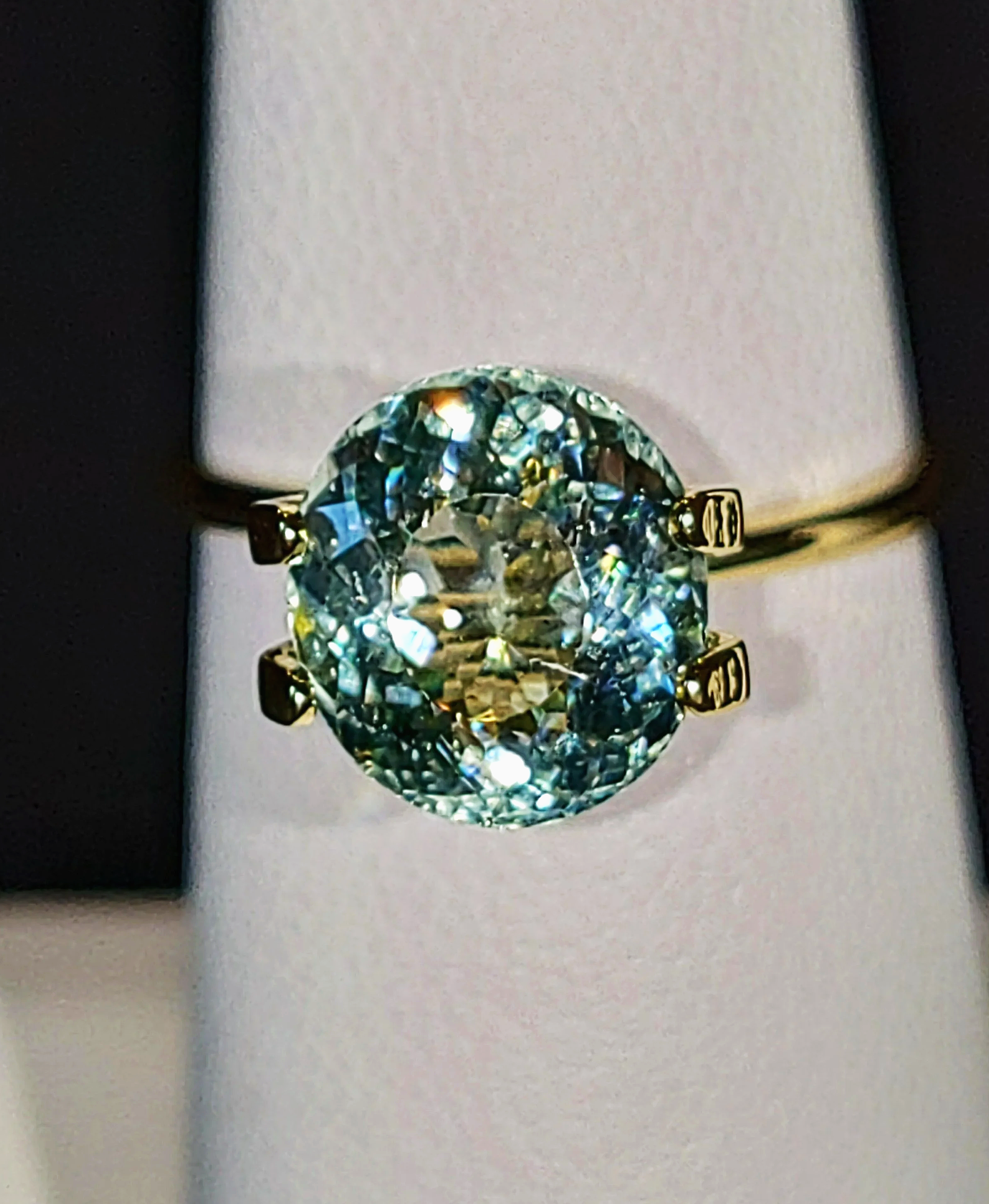 Genuine Neon Seafoam Titanium Tourmaline 2.60ct from TheCoveAtFoxHollow.com