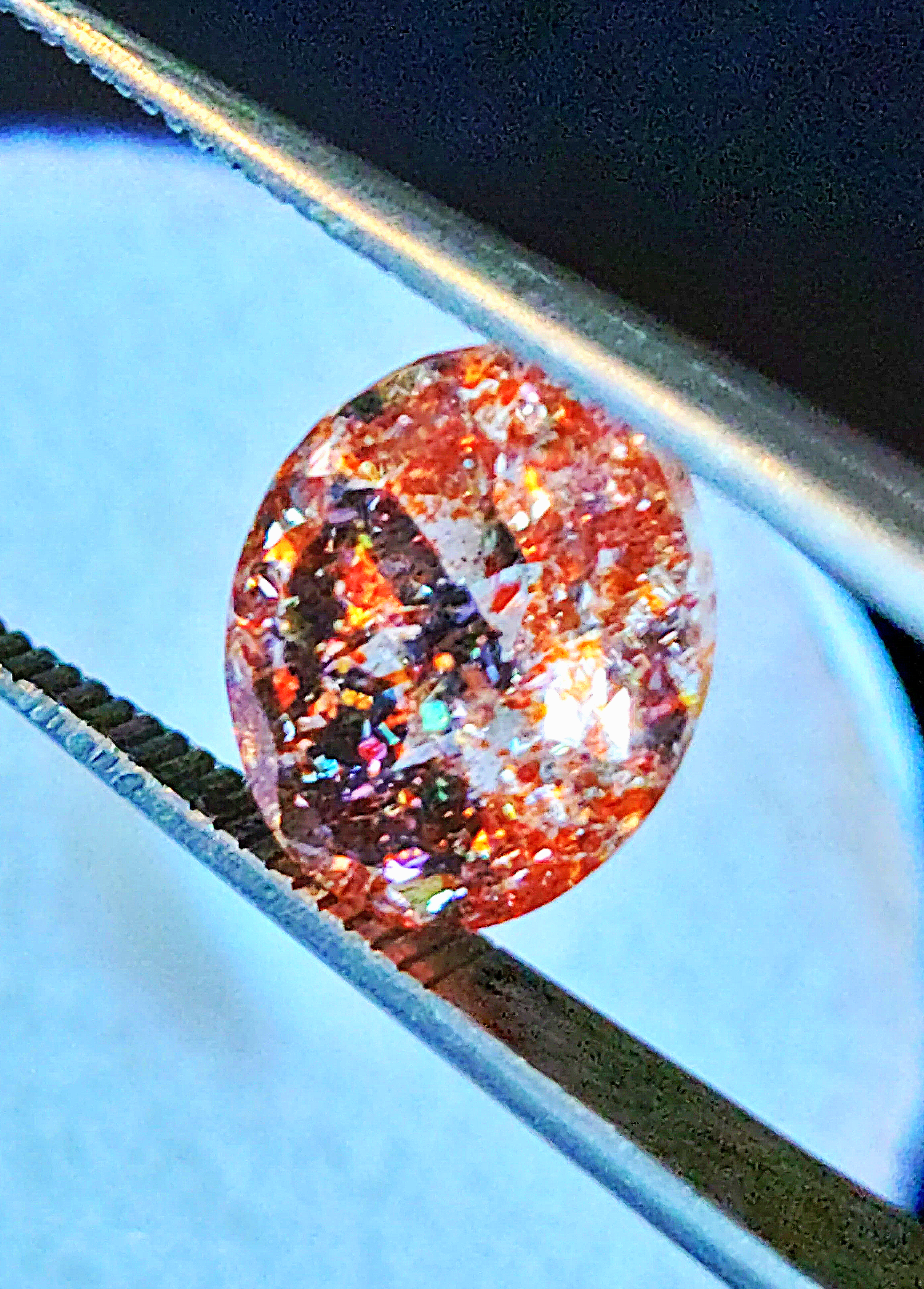 Genuine Tanzanian Sunstone 2.56ct from TheCoveAtFoxHollow.com