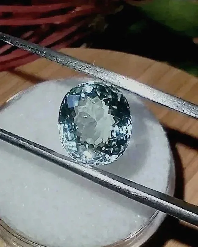 Genuine Neon Aqua Blue Titanium Tourmaline 2.94ct from TheCoveAtFoxHollow.com