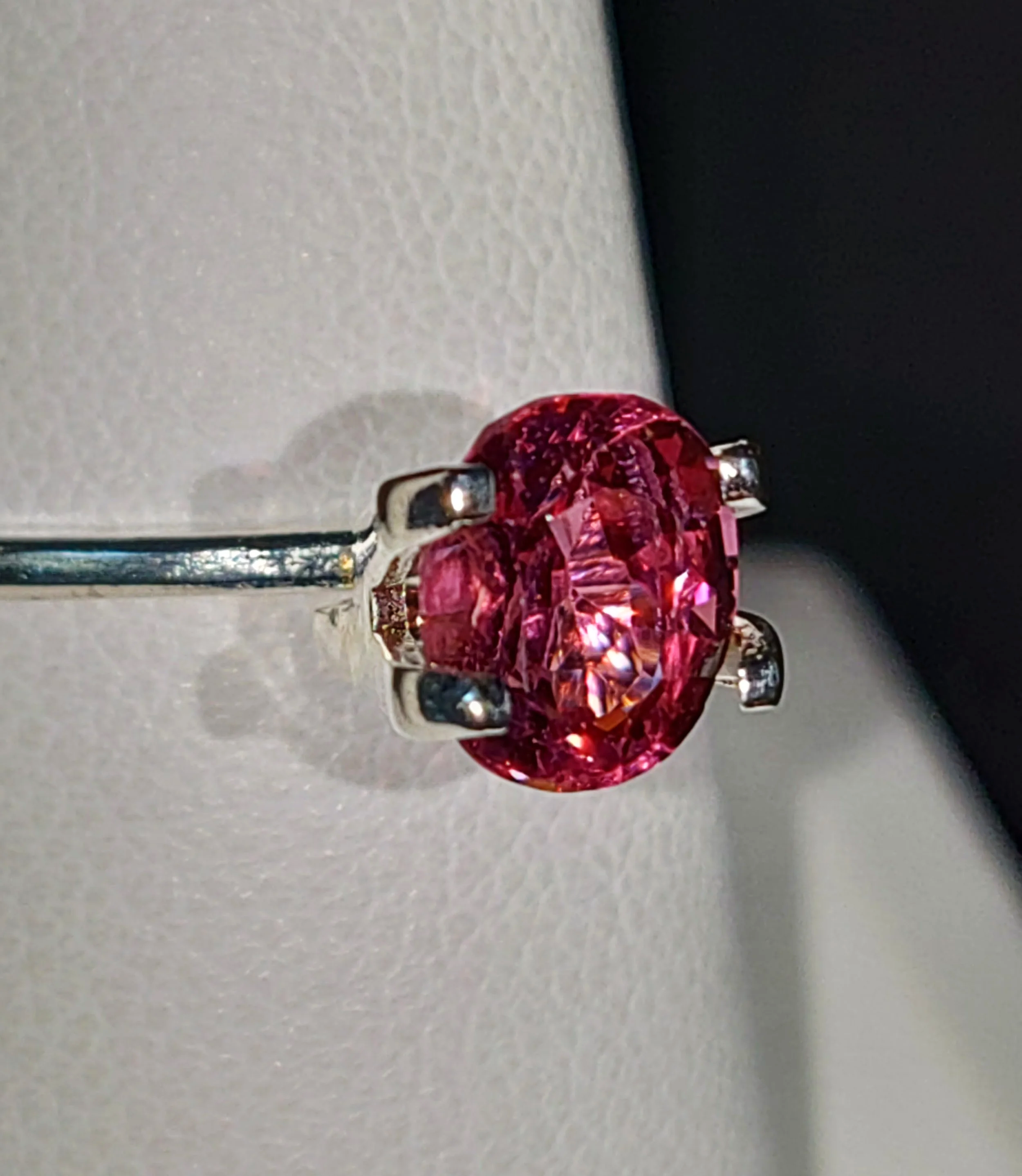 Genuine Red Spinel 1.26ct from TheCoveAtFoxHollow.com