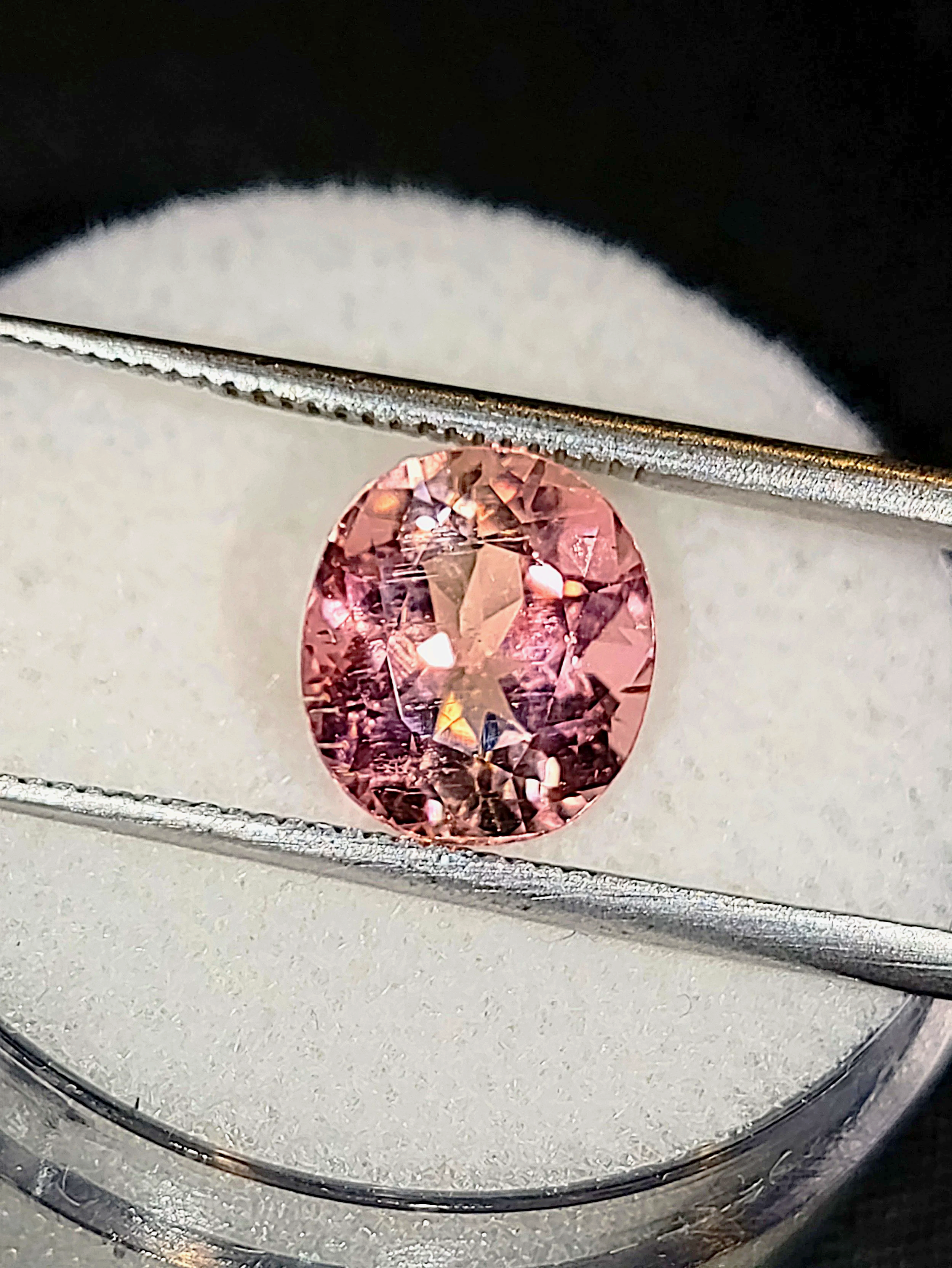 Genuine Neon Light Pink Titanium Tourmaline 2.21ct from TheCoveAtFoxHollow.com