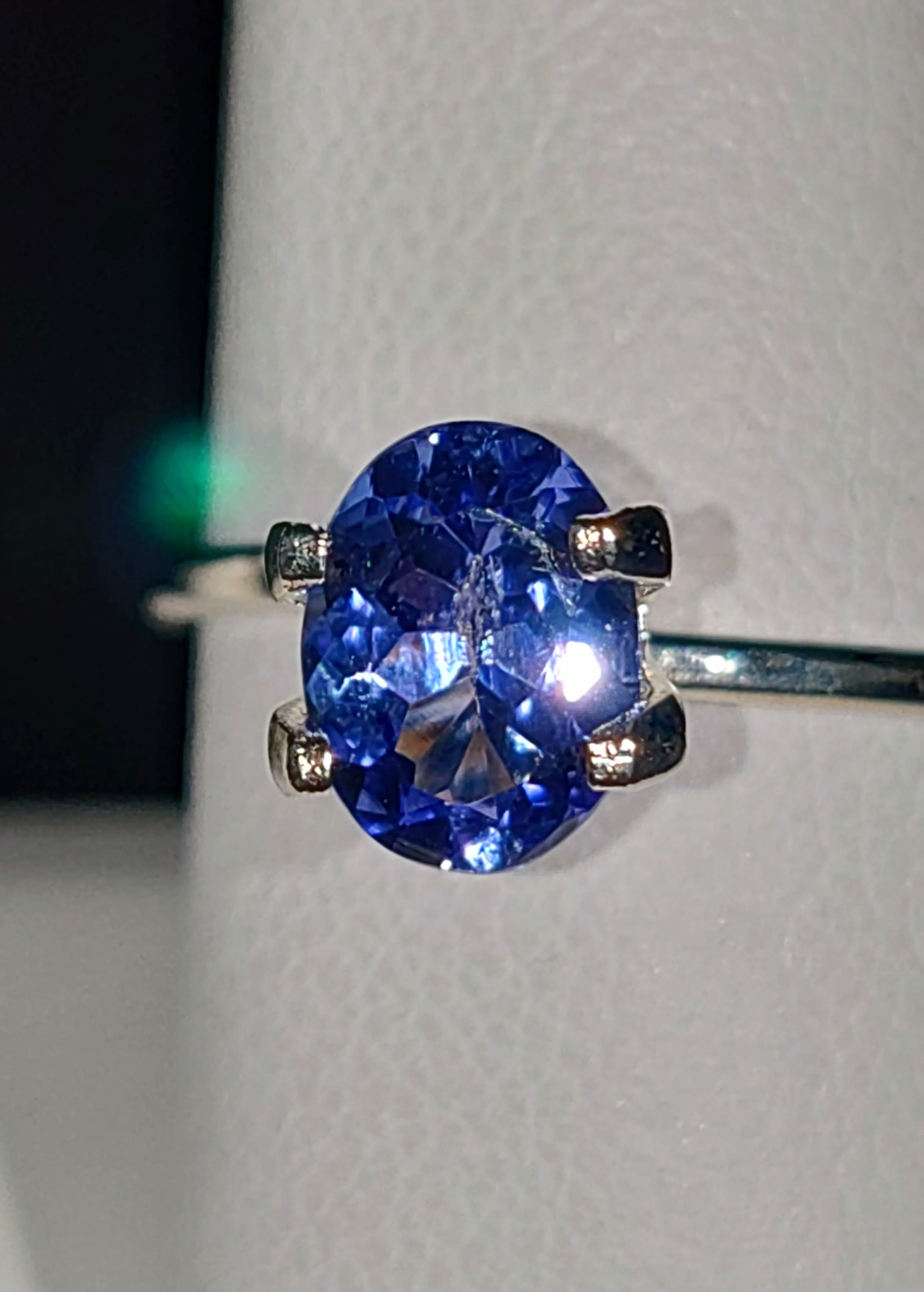 Genuine Tanzanite 1.06ct from TheCoveAtFoxHollow.com