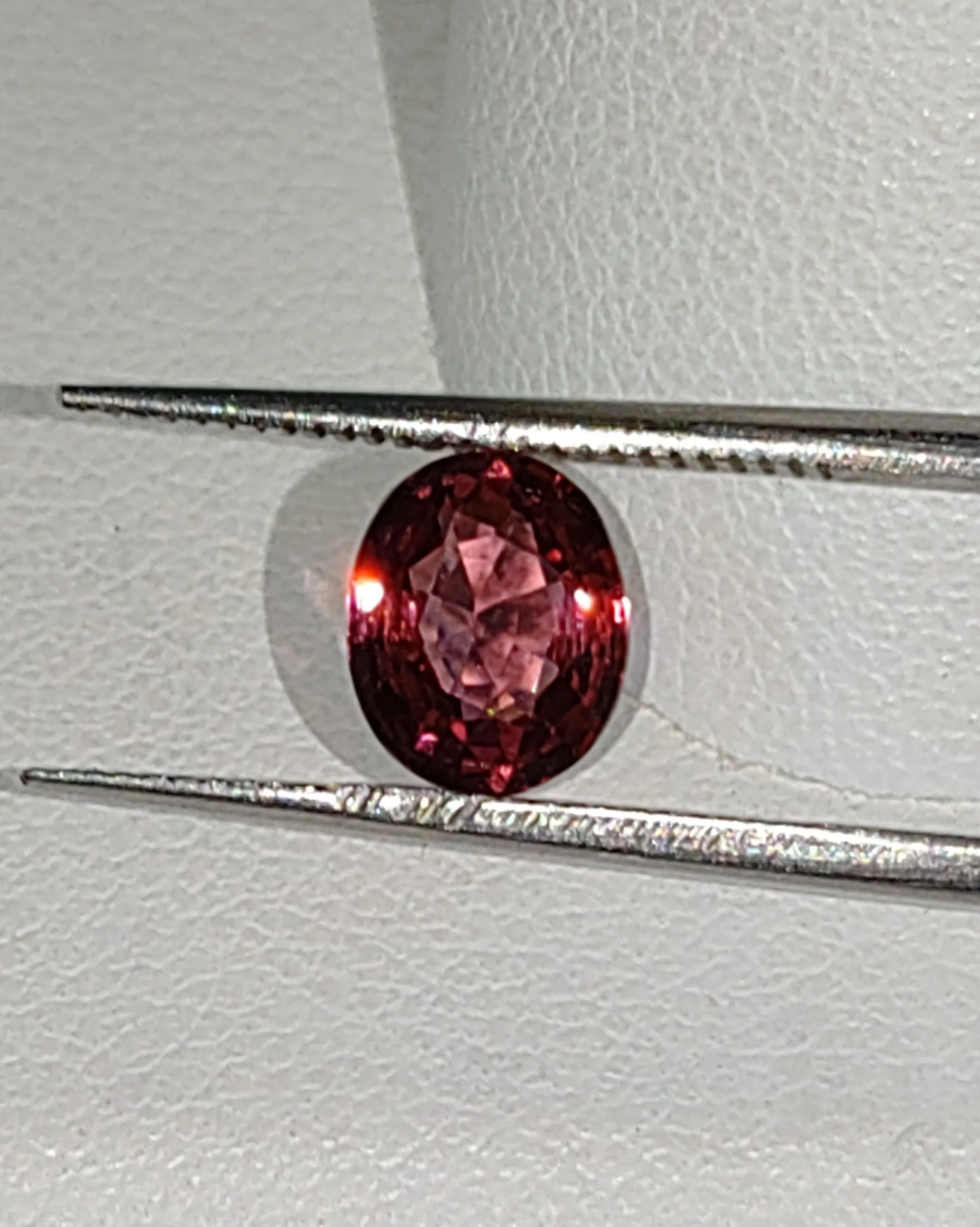 Genuine Red Zircon .95ct from TheCoveAtFoxHollow.com