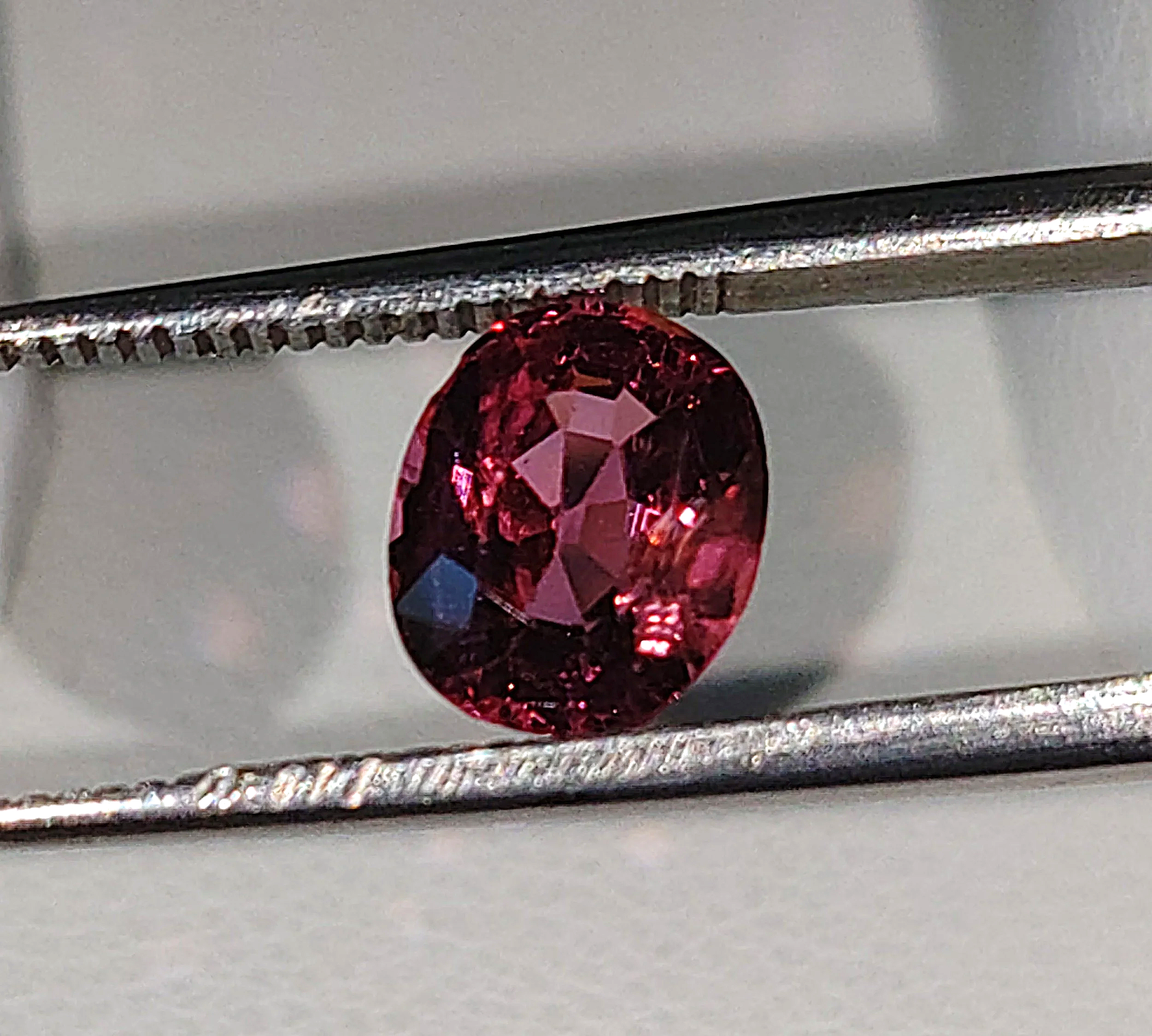 Genuine Red Spinel 1.26ct from TheCoveAtFoxHollow.com