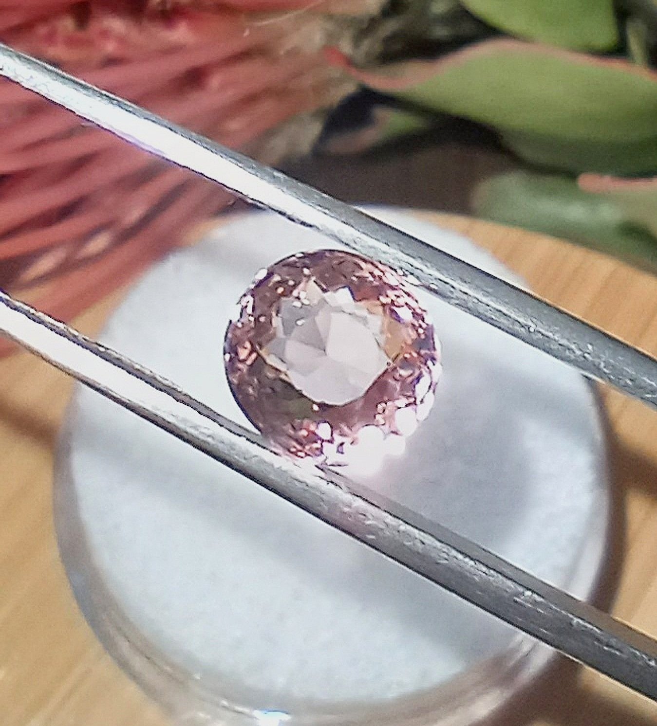 Genuine Pink Orange Padparadscha Congolese Tourmaline 1.43ct from thecoveatfoxhollow.com