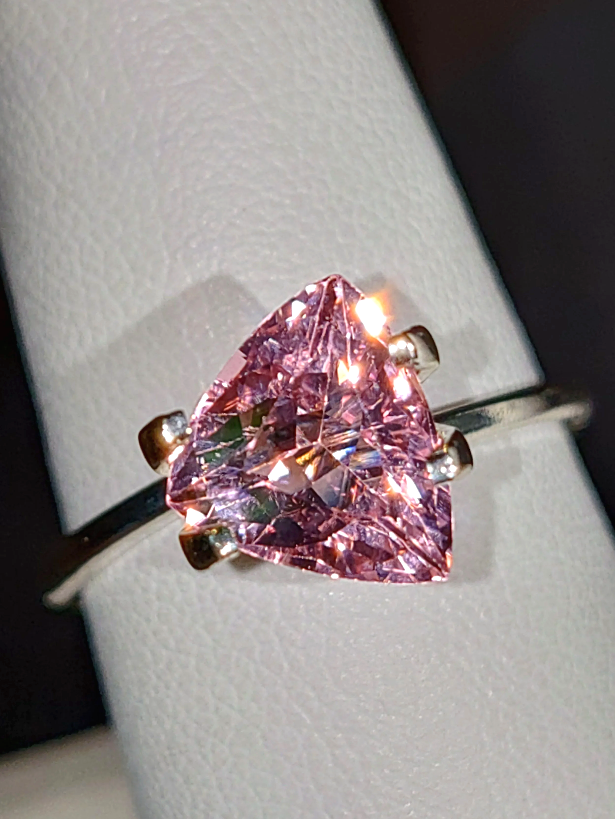 GIA Certified Genuine Neon Pink Titanium Tourmaline 2.14ct from TheCoveAtFoxHollow.com