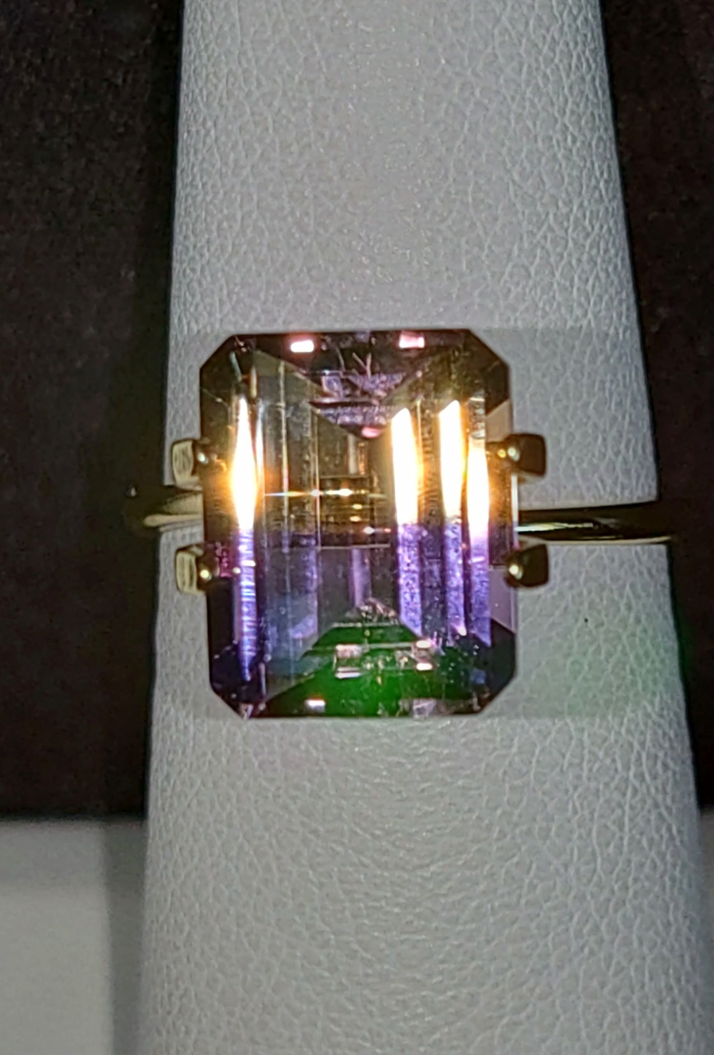 Genuine Ametrine 4.40ct from TheCoveAtFoxHollow.com