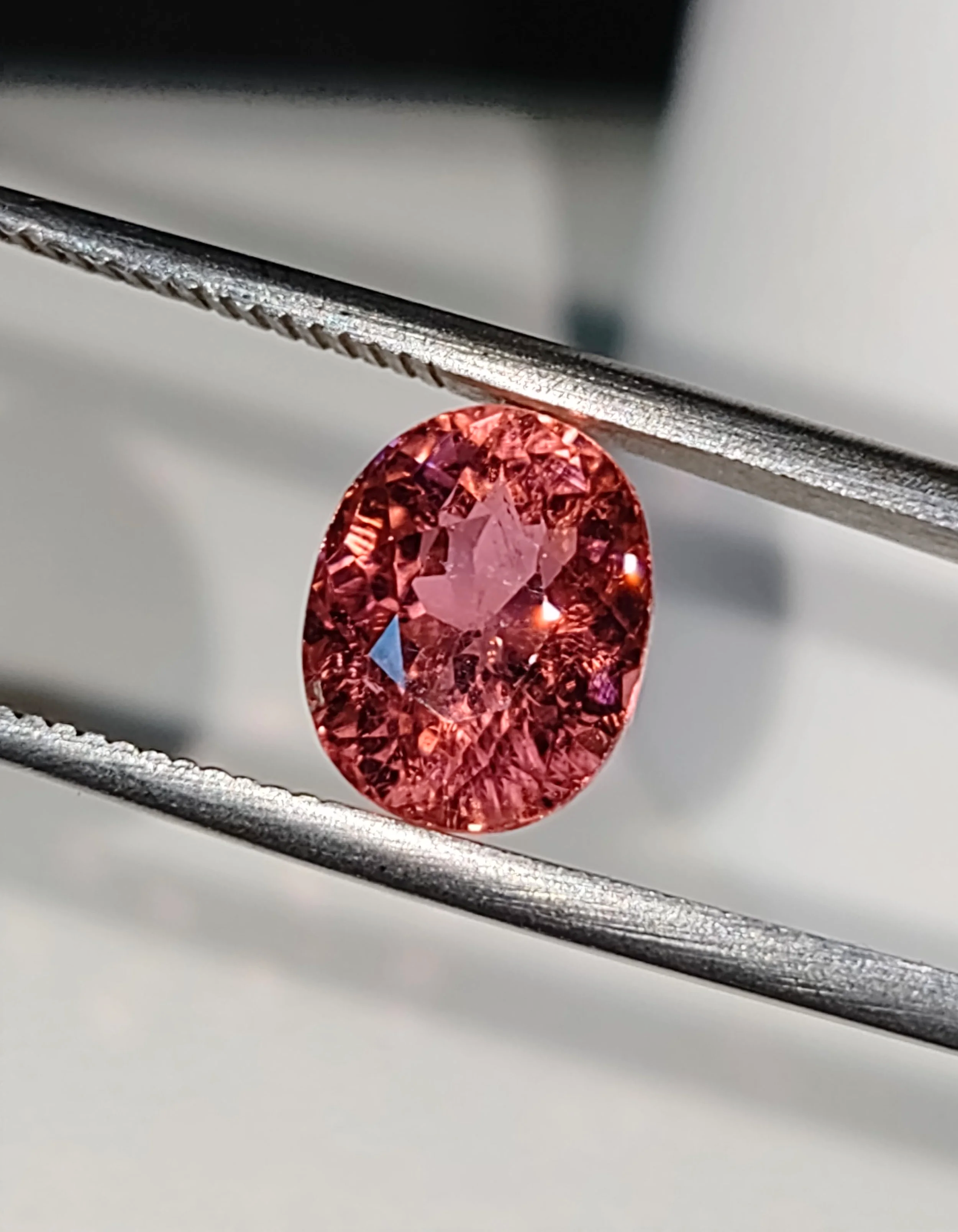 Genuine Neon Hot Pink Titanium Tourmaline 2.58ct TheCoveAtFoxHollow.com