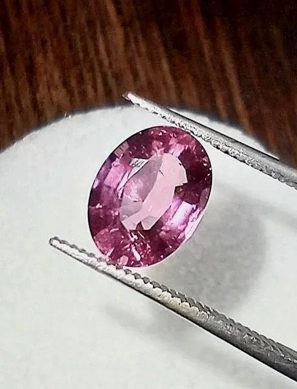 GIA Certified Genuine Pink Cuprian Tourmaline from thecoveatfoxhollow.com