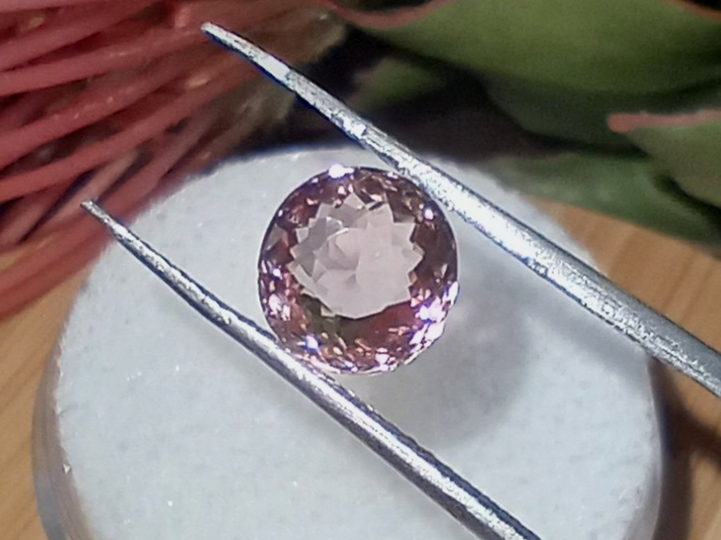 Genuine Pink Orange Padparadscha Congolese Tourmaline 1.43ct from thecoveatfoxhollow.com