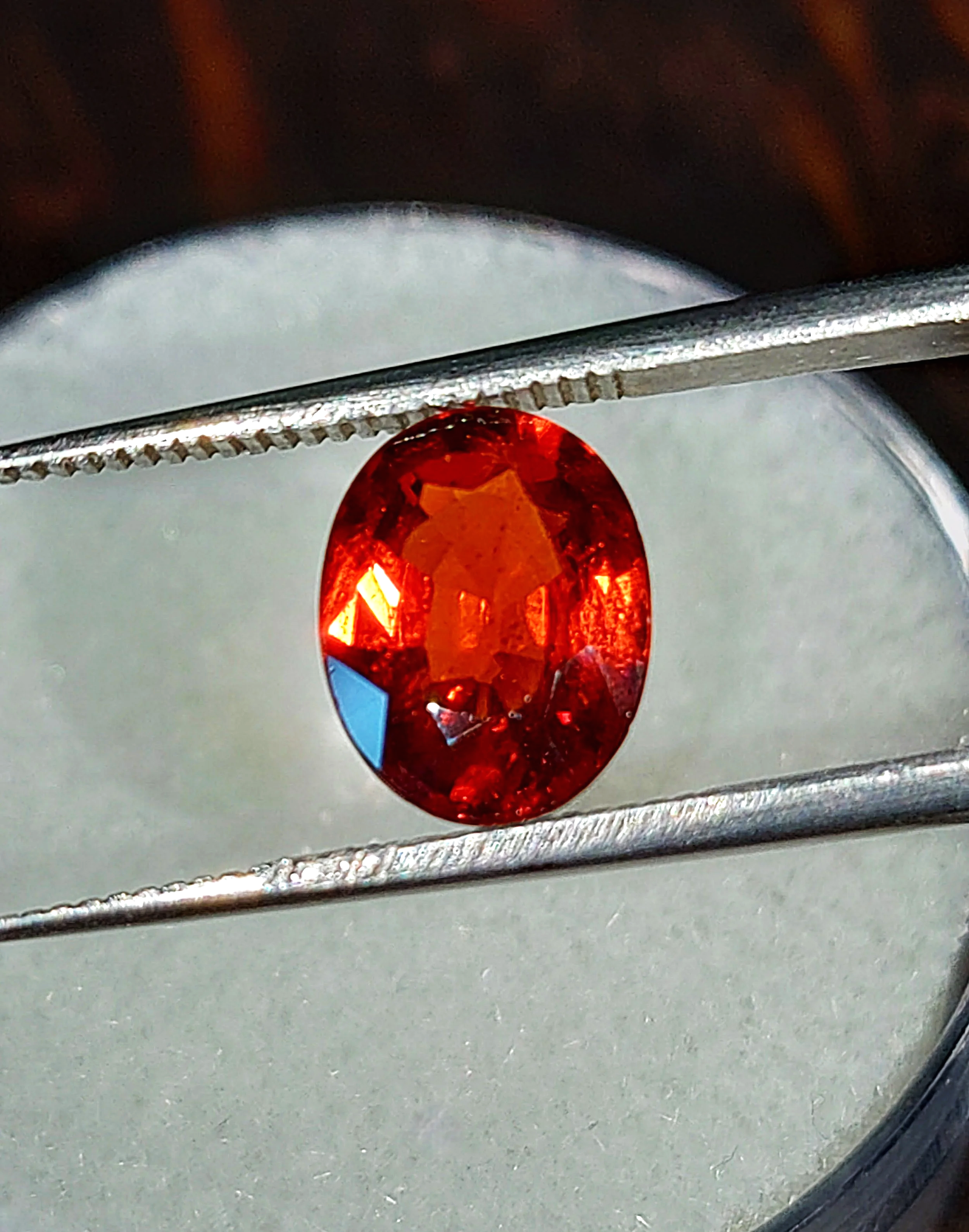 Genuine Red Spessartite Garnet 2.35ct from TheCoveAtFoxHollow.com