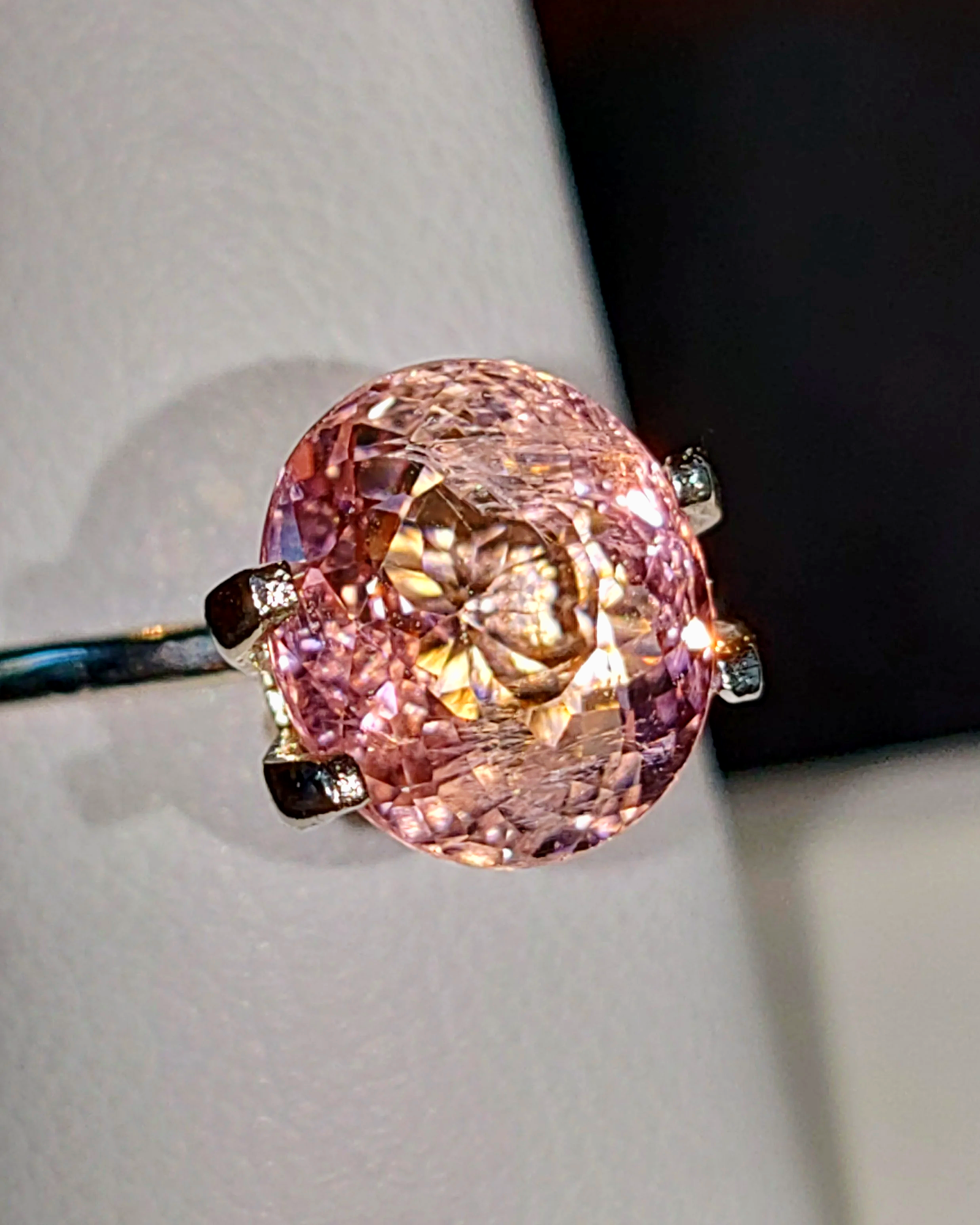 Genuine Neon Pink Titanium Tourmaline 2.93ct - TheCoveAtFoxHollow.com