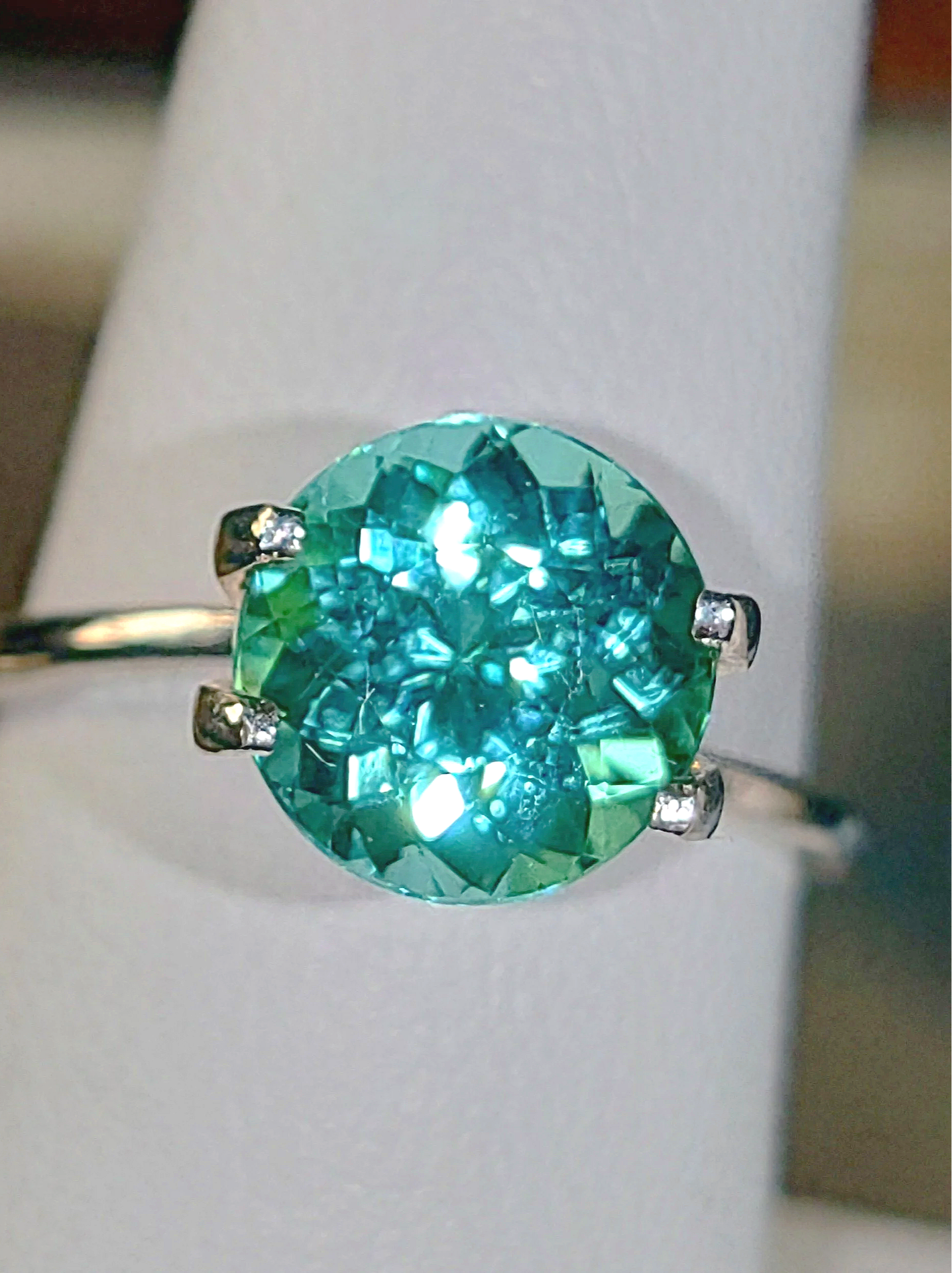 Genuine Neon Paraiba Tourmaline 2.83ct from TheCoveAtFoxHollow.com