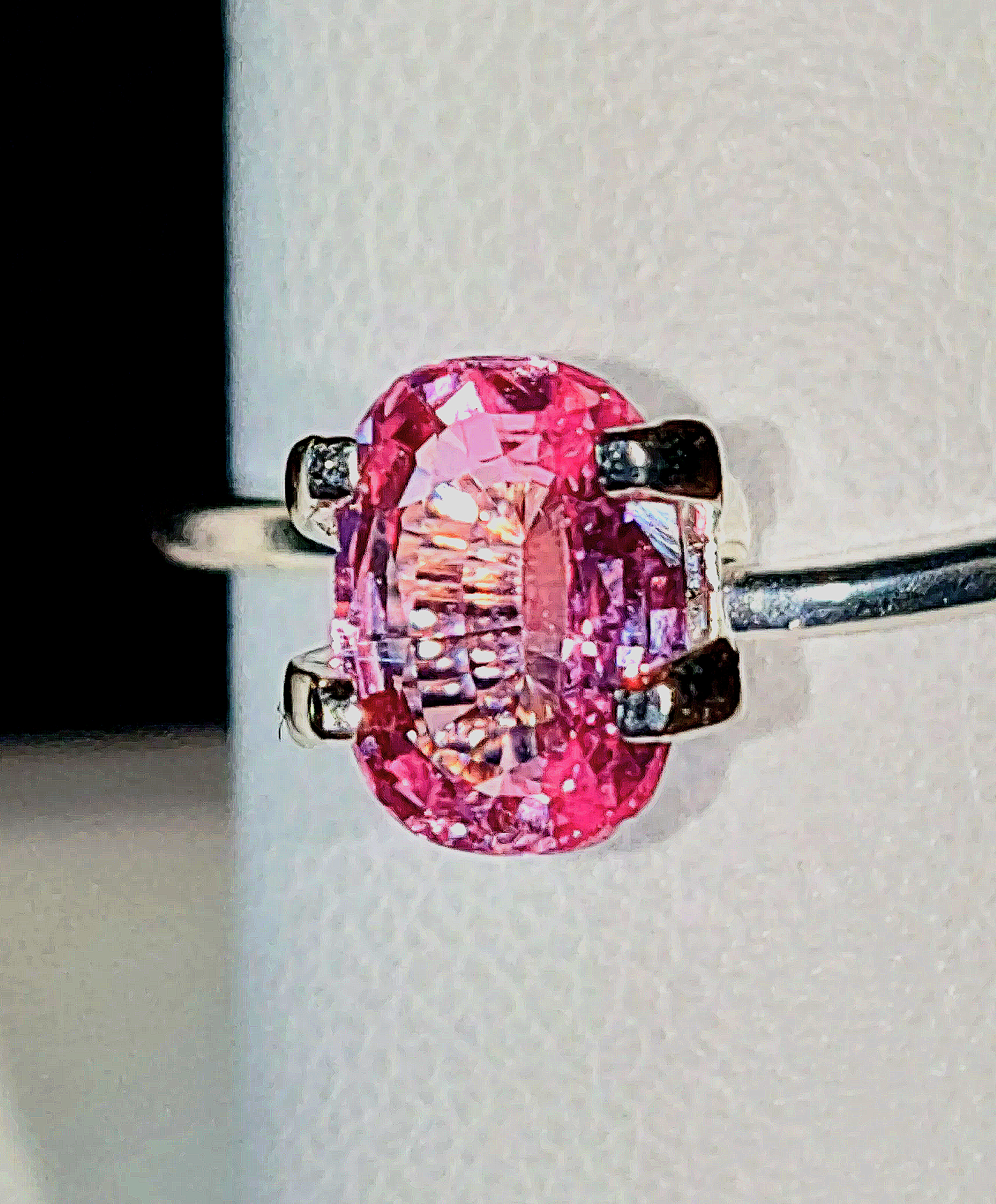 GIA Certified Pink Sapphire 1.16ct from TheCoveAtFoxHollow.com