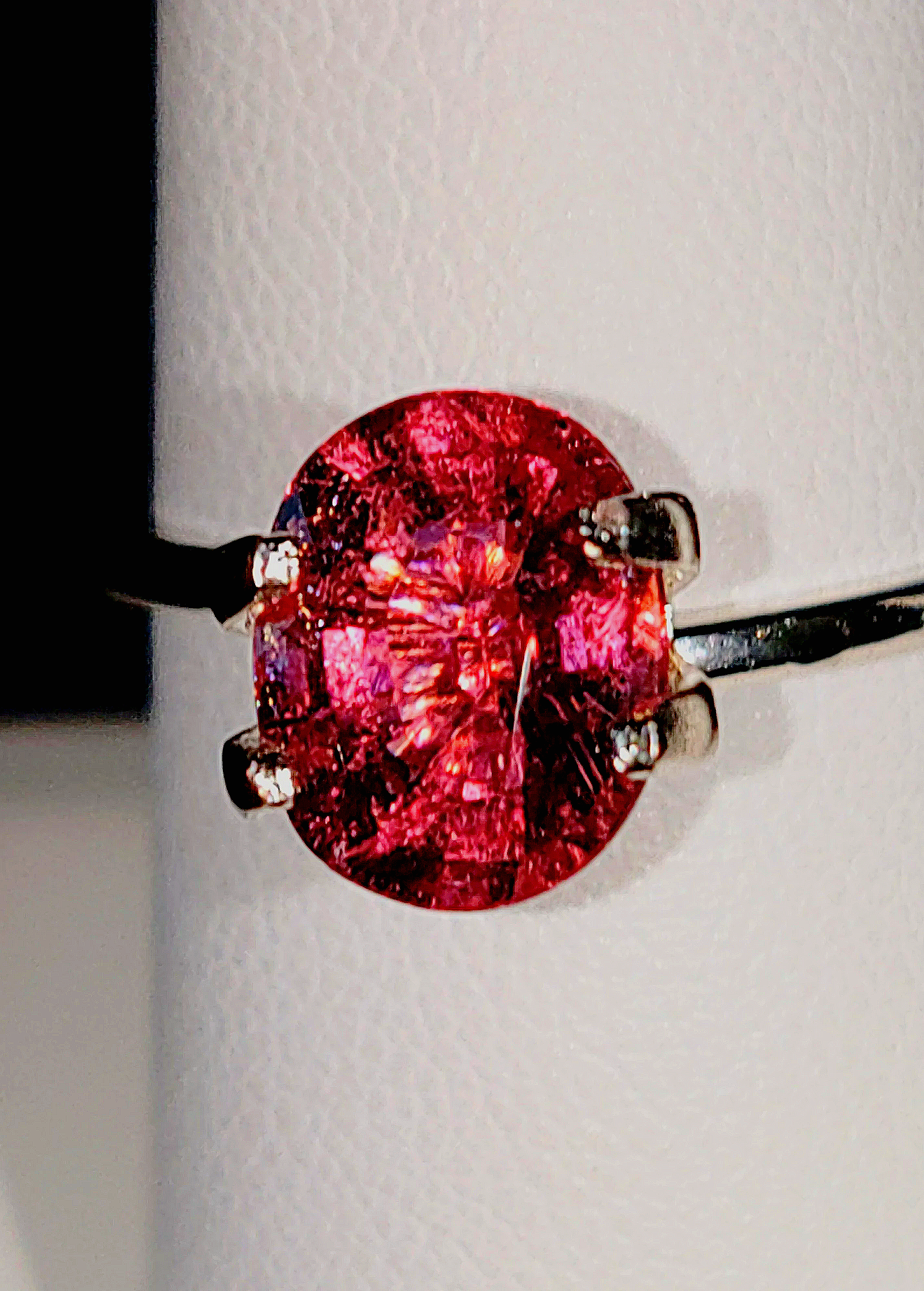 Genuine Neon Hot Pink Titanium Tourmaline 1.90ct TheCoveAtFoxHollow.com